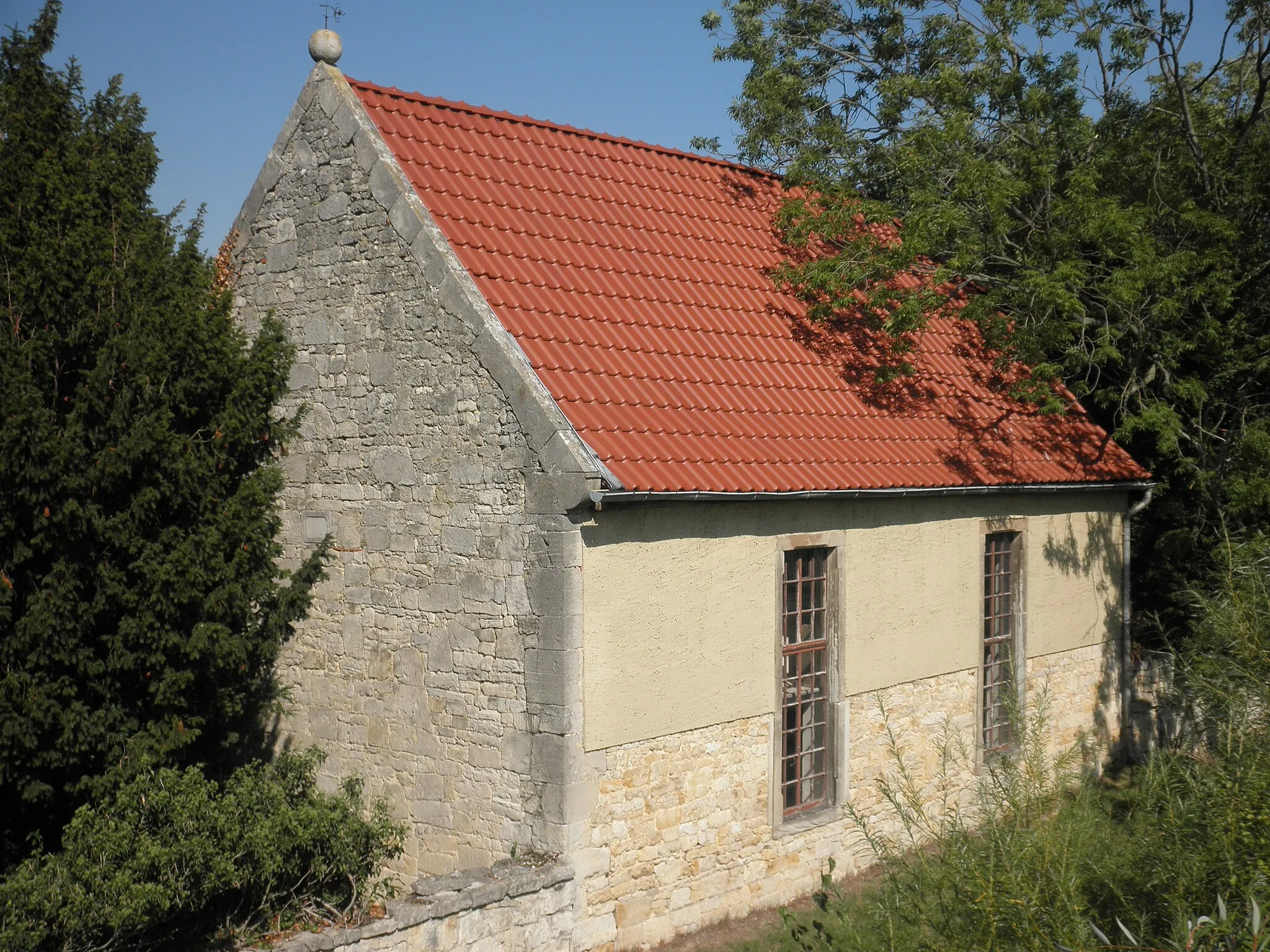 Photo showing: Church in Graitschen auf der Höhe in Thuringia