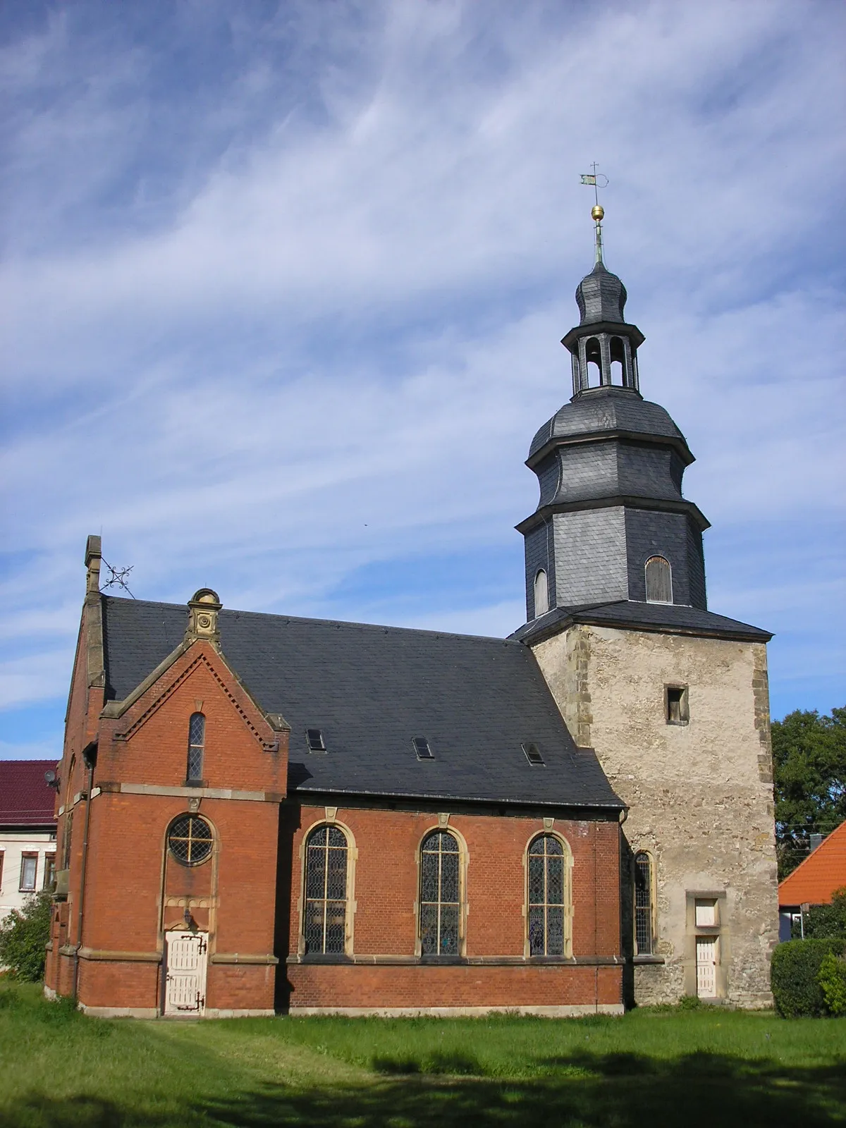 Photo showing: Die Kirche von Bösleben (Ilm-Kreis, Thüringen, Deutschland)