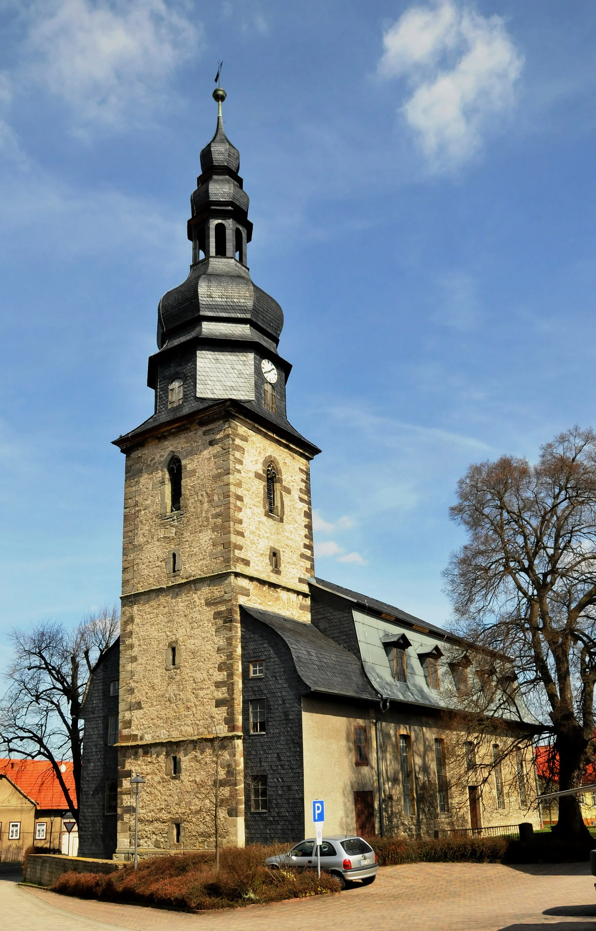 Photo showing: Kirche in Wüllersleben