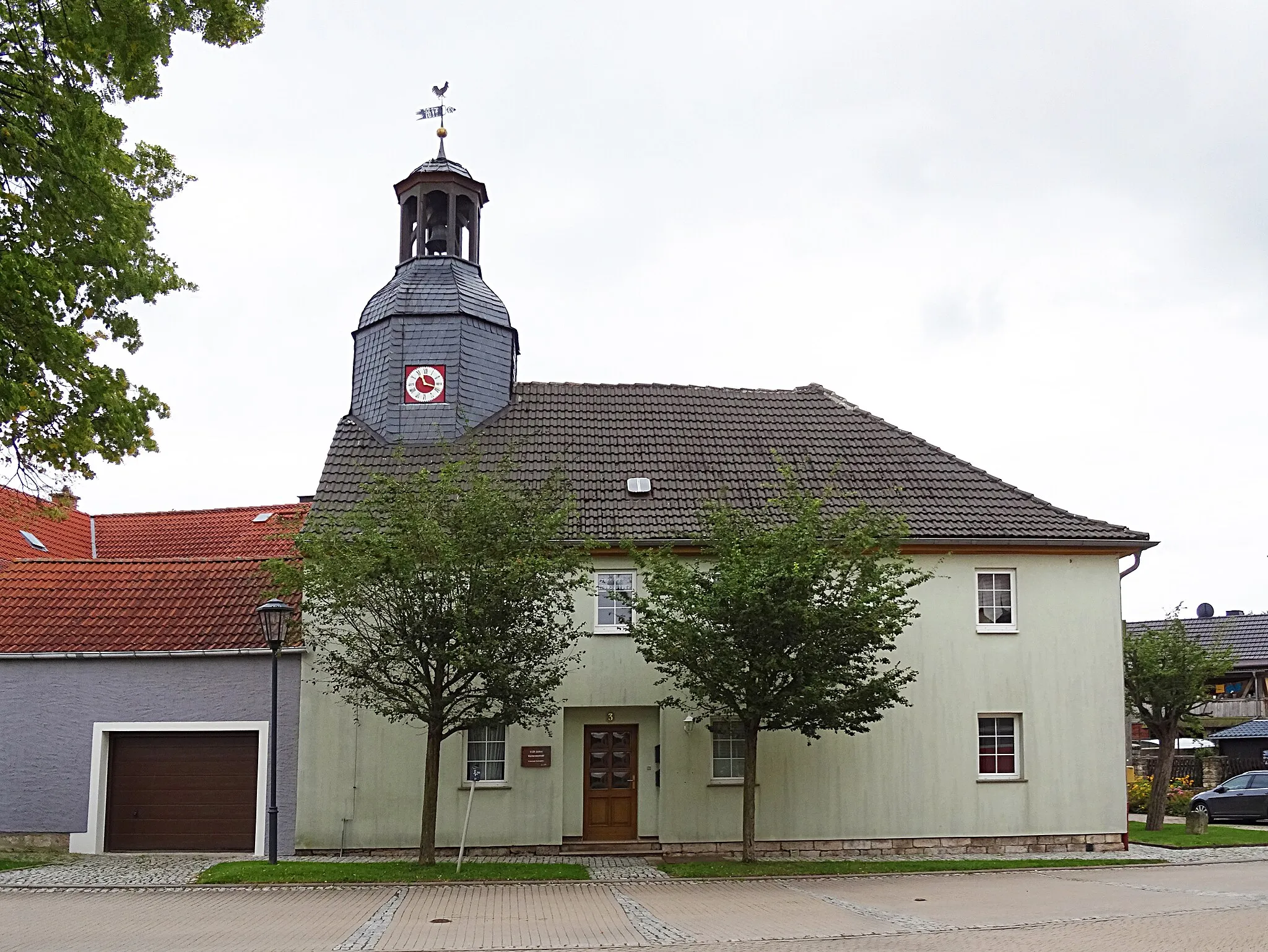 Photo showing: alte Dorfschule Kleinromstedt, jetzt Gemeindehaus