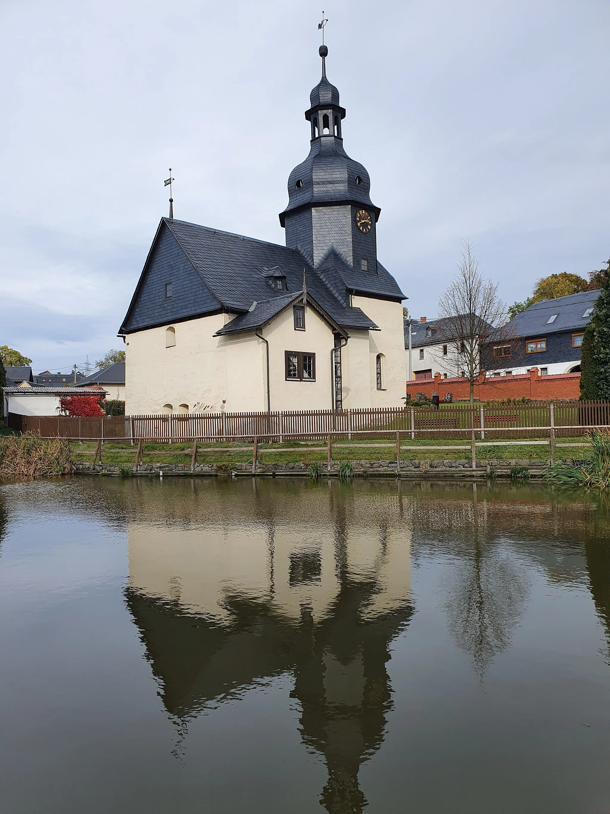 Photo showing: Kirche in Thimmendorf, Remptendorf in Thüringen