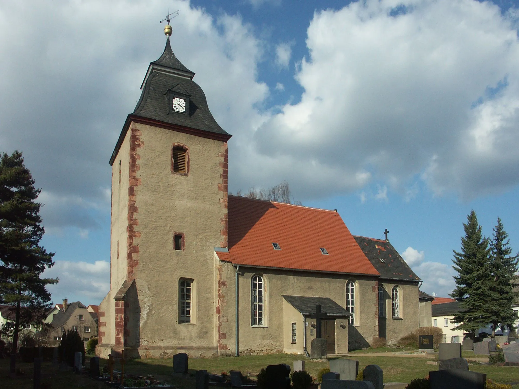 Photo showing: Die Kirche in Oelzschau