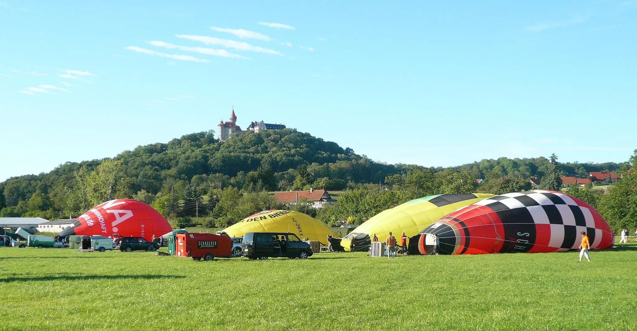 Photo showing: 17th Thuringian Montgolfiade