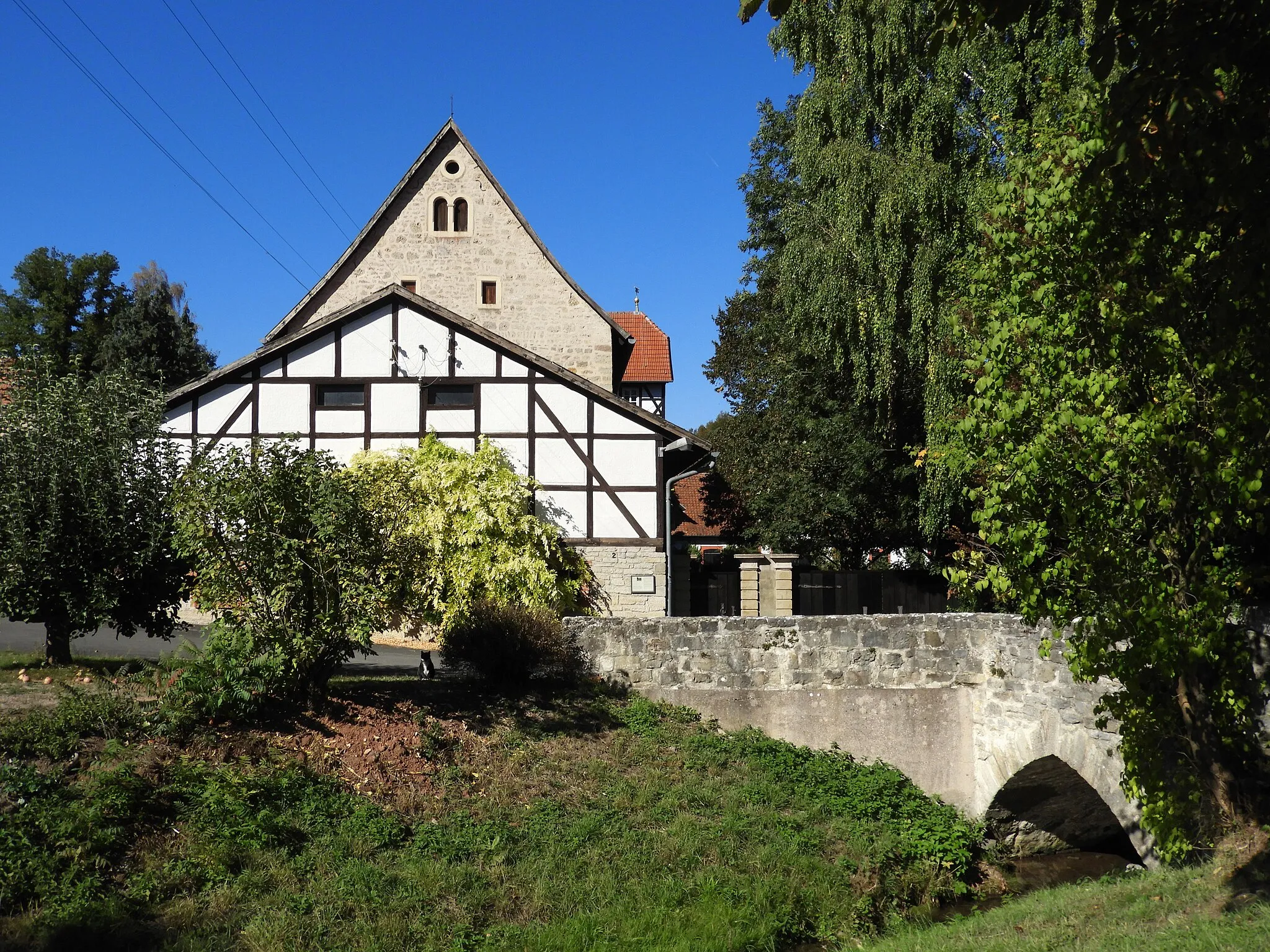 Photo showing: This is a picture of the Hessian Kulturdenkmal (cultural monument) with the ID