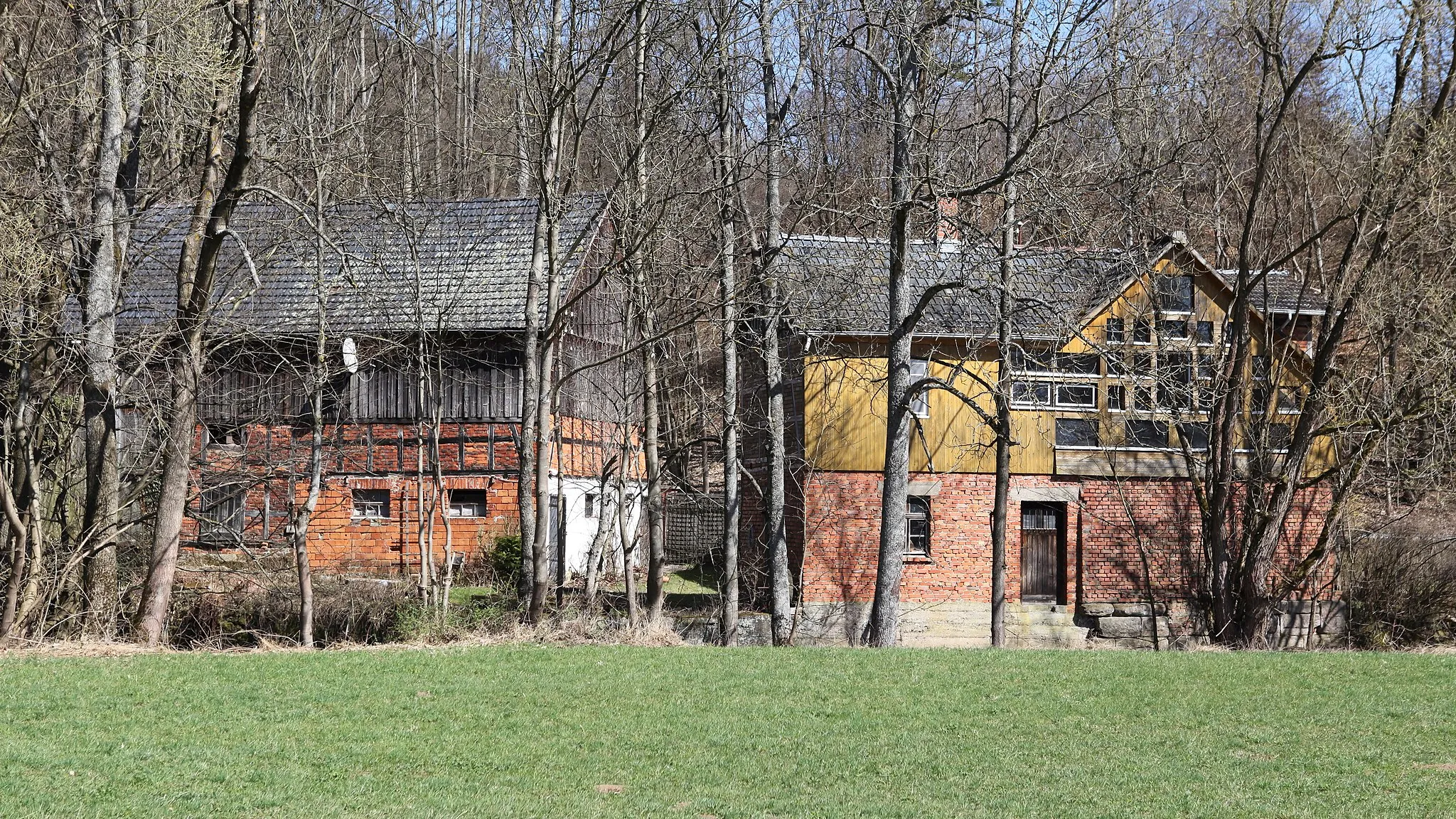 Photo showing: Märbelmühle in Fischbach, Rödental