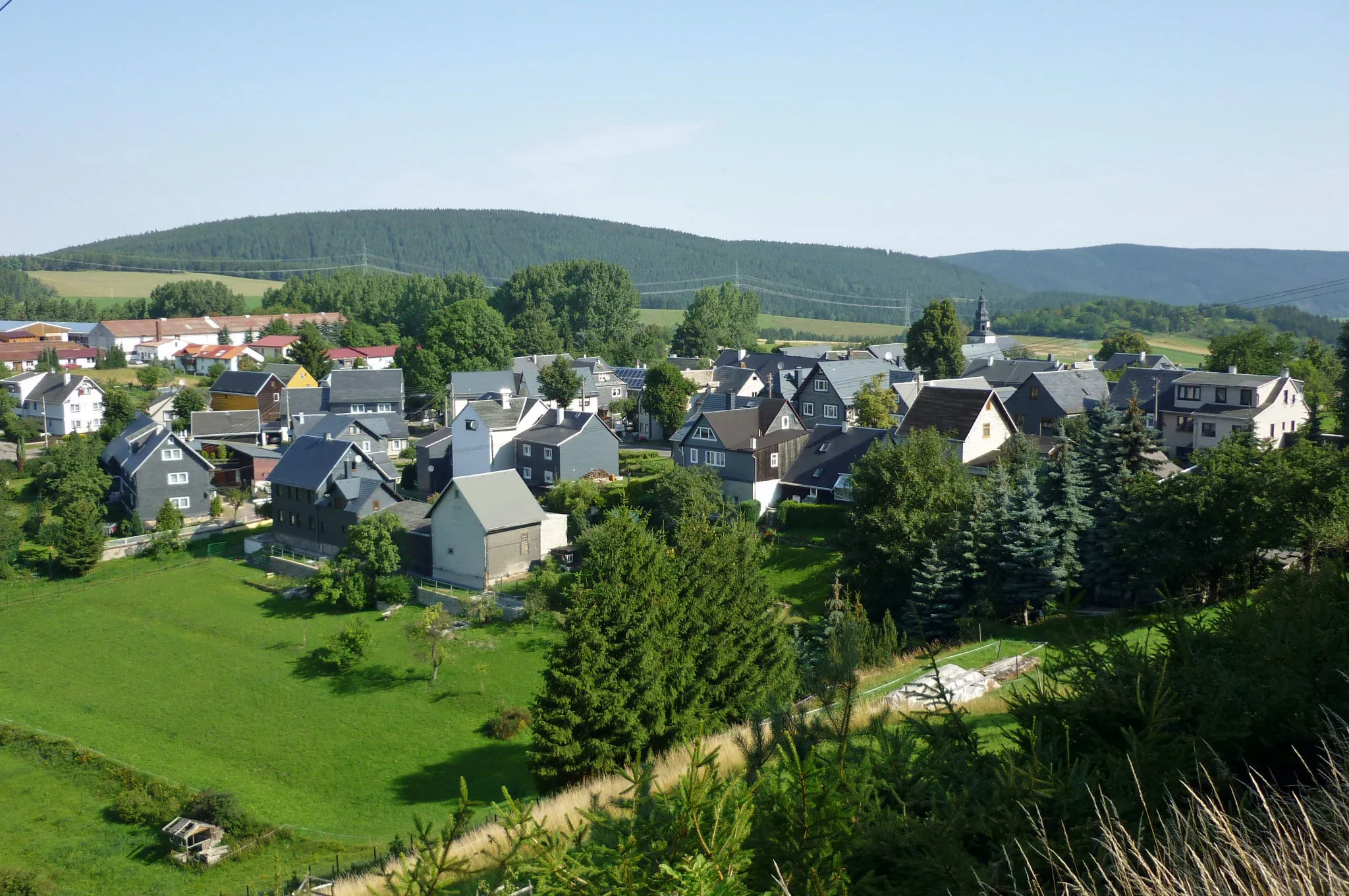 Photo showing: Blick auf Cordobang mit der Kirche