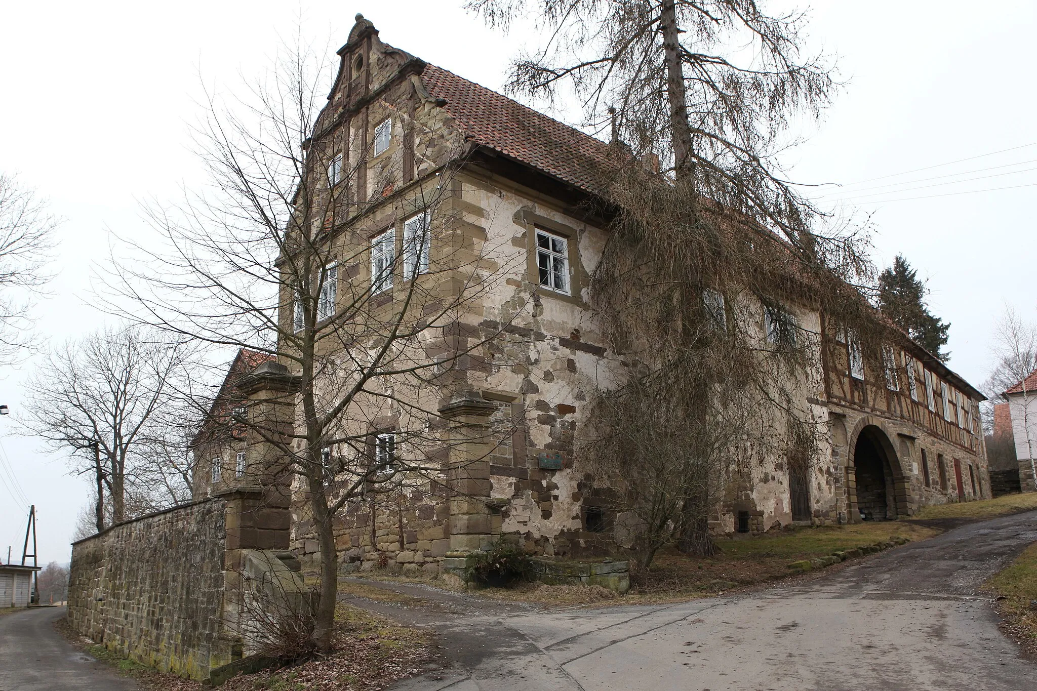 Photo showing: Schloss Bedheim, OT von Gleichamberg, Landkreis Hildburghausen