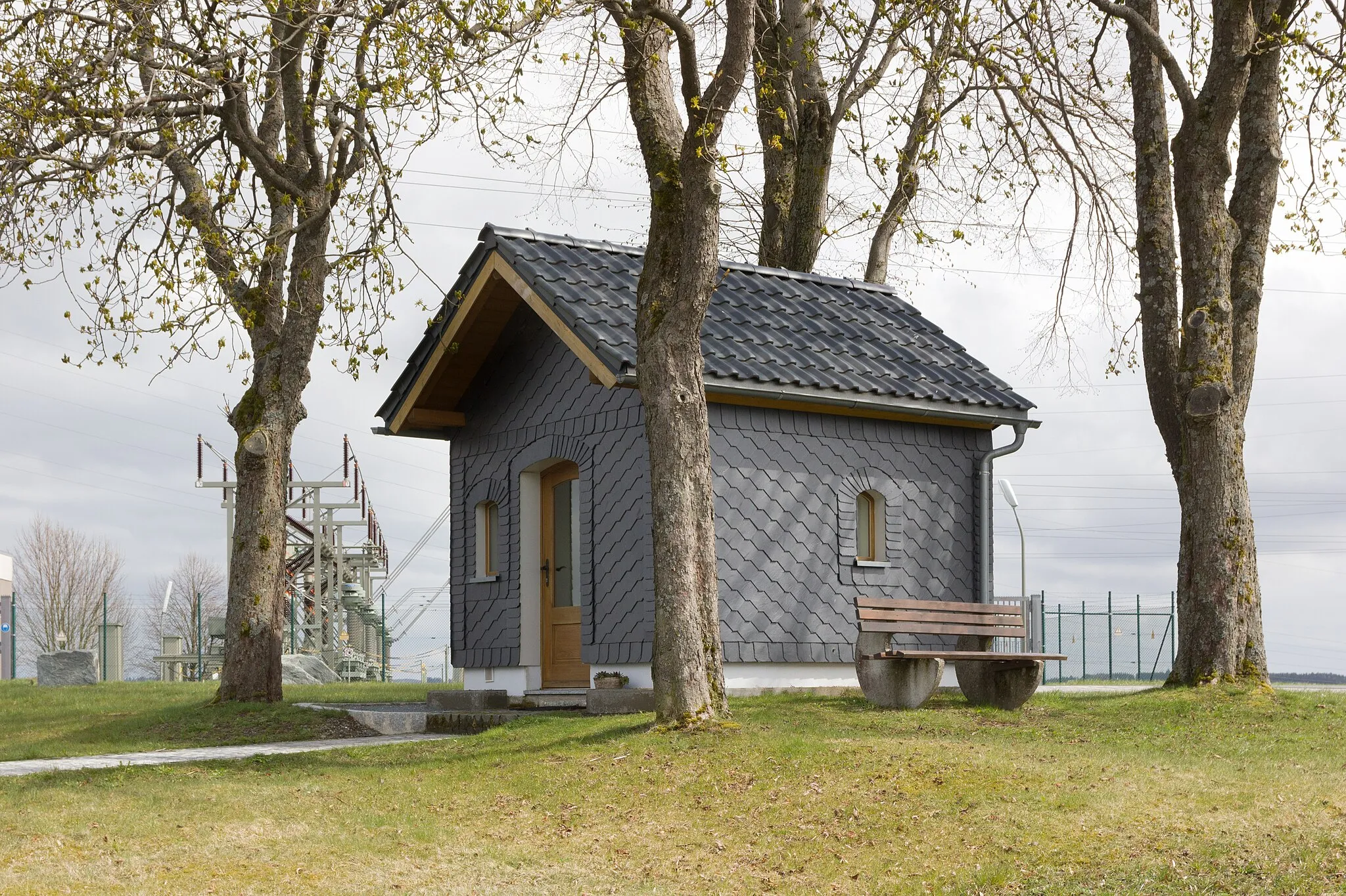 Photo showing: Wegekapelle in Windheim an der Straße nach Steinbach am Wald