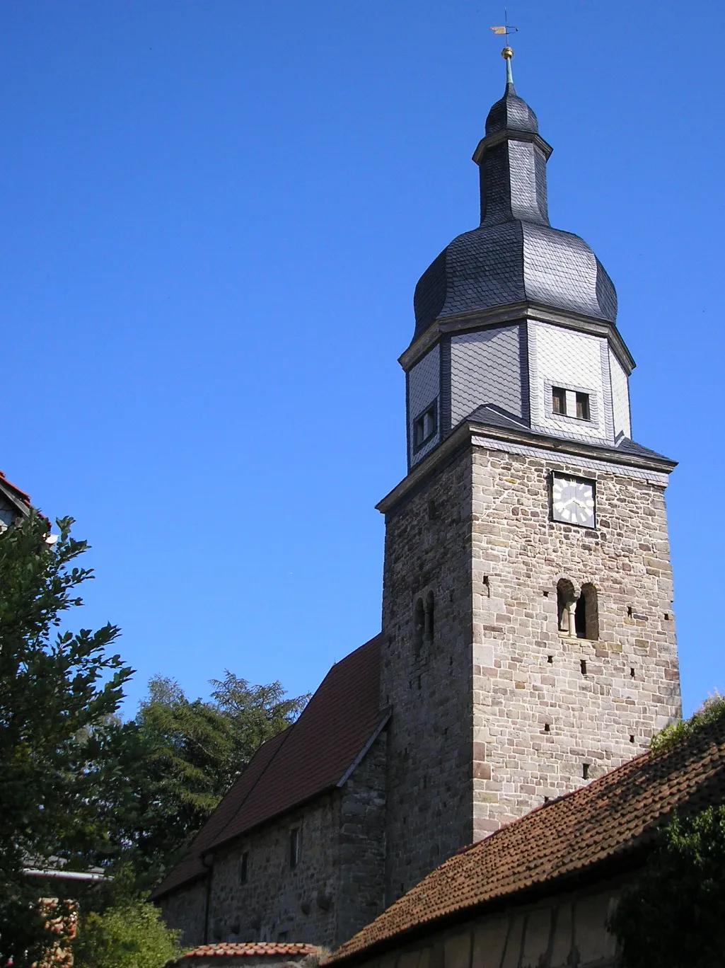 Photo showing: Die Dorfkirche von Reinsfeld bei Ilmenau (Thüringen, Deutschland).