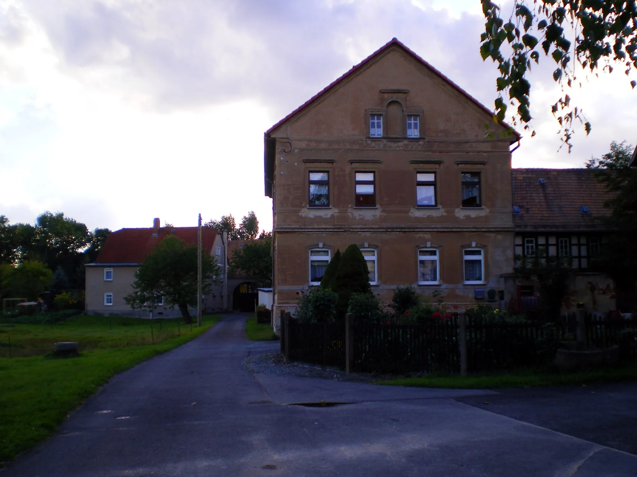 Photo showing: Steinsdorf, ancient village near Schloßig/Schmölln in Thuringia