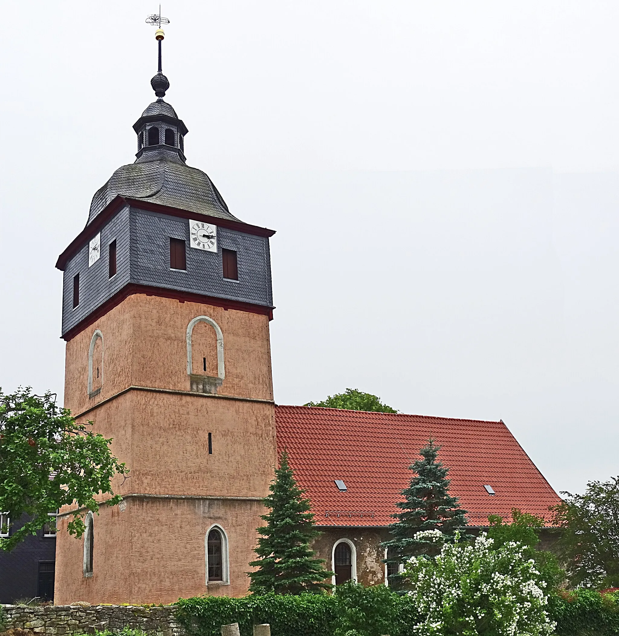 Photo showing: Dorfkirche St. Trinitatis (Keula) von Norden