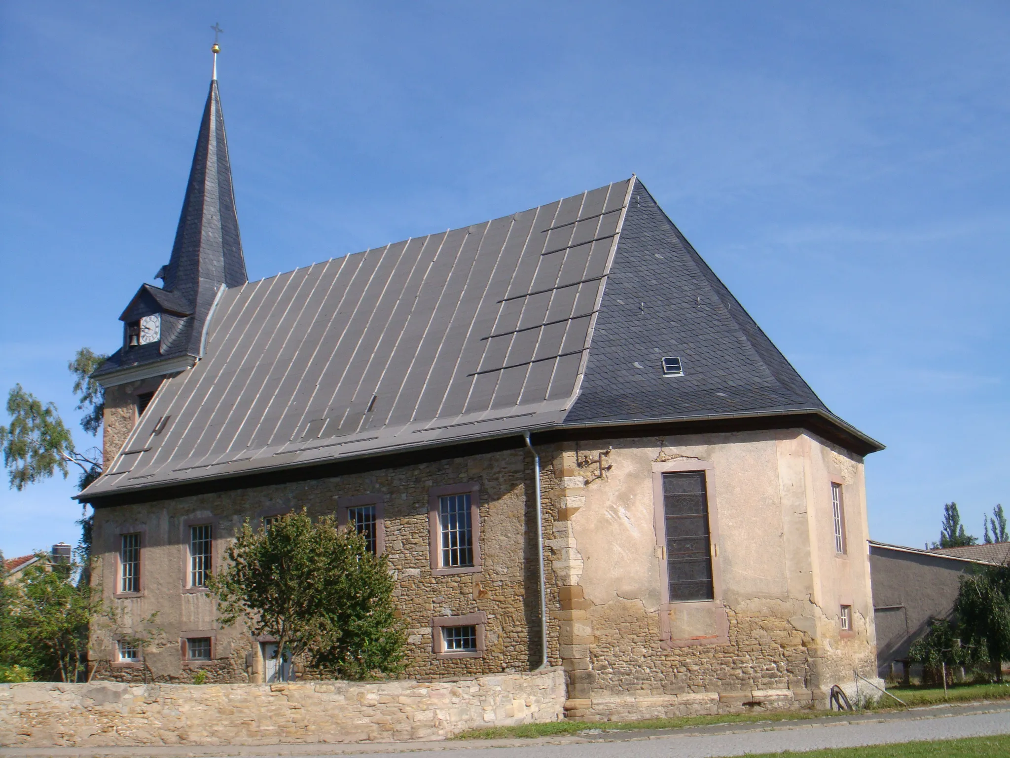 Photo showing: Evangelische Kirche Rothenberga