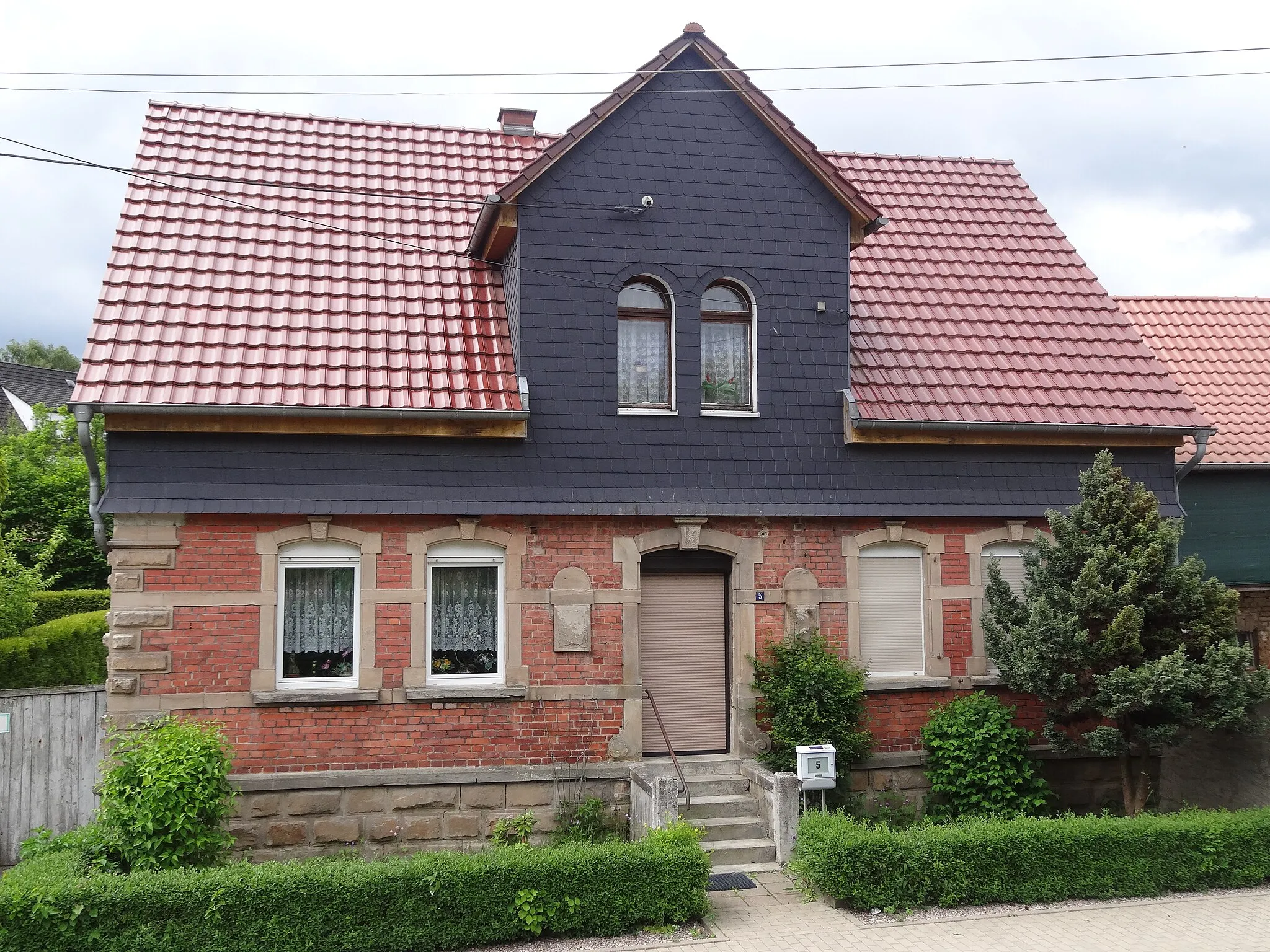 Photo showing: House in Rothenberga, Thuringia, Germany