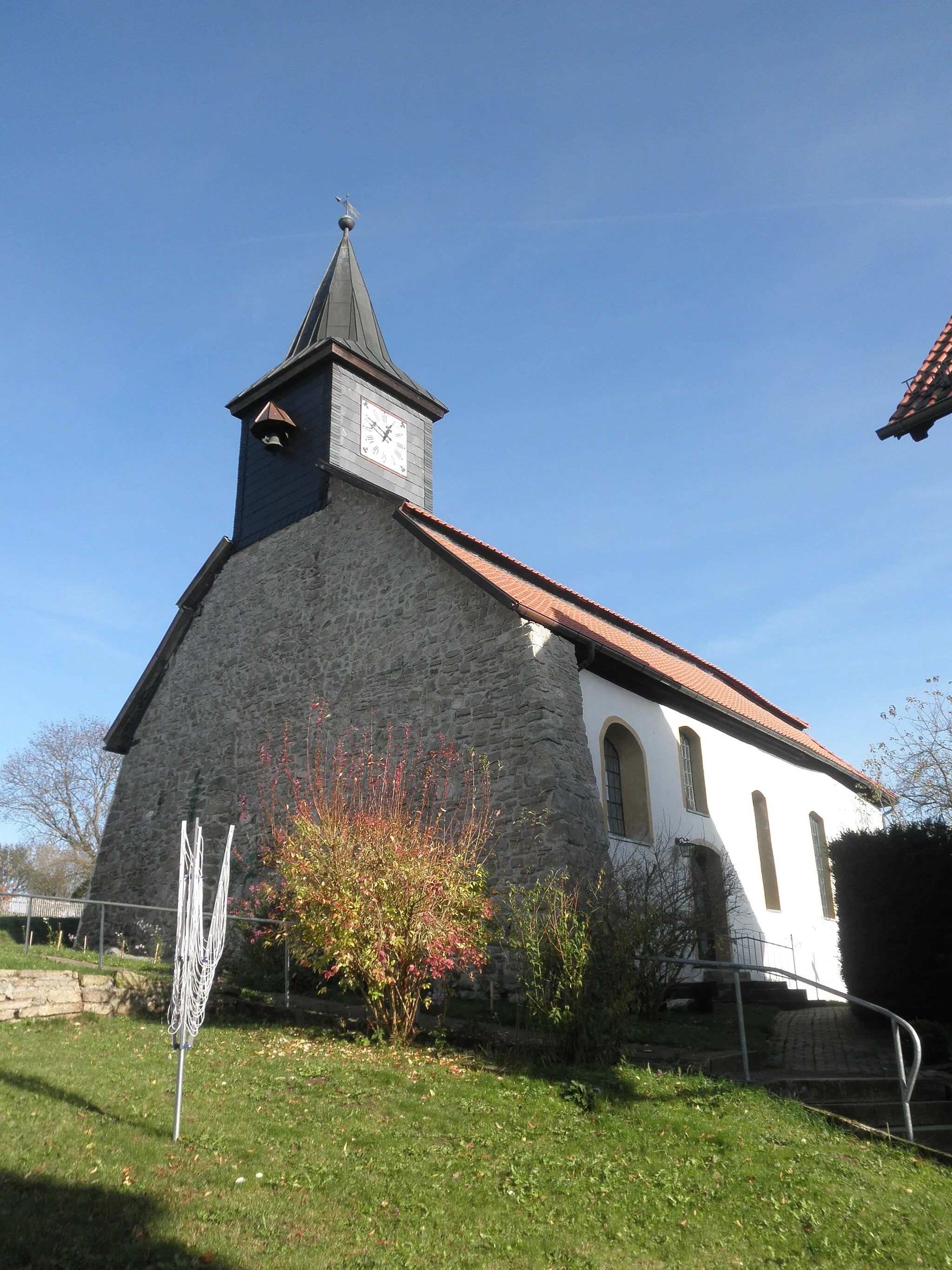 Photo showing: Church in Limlingerode in Thuringia