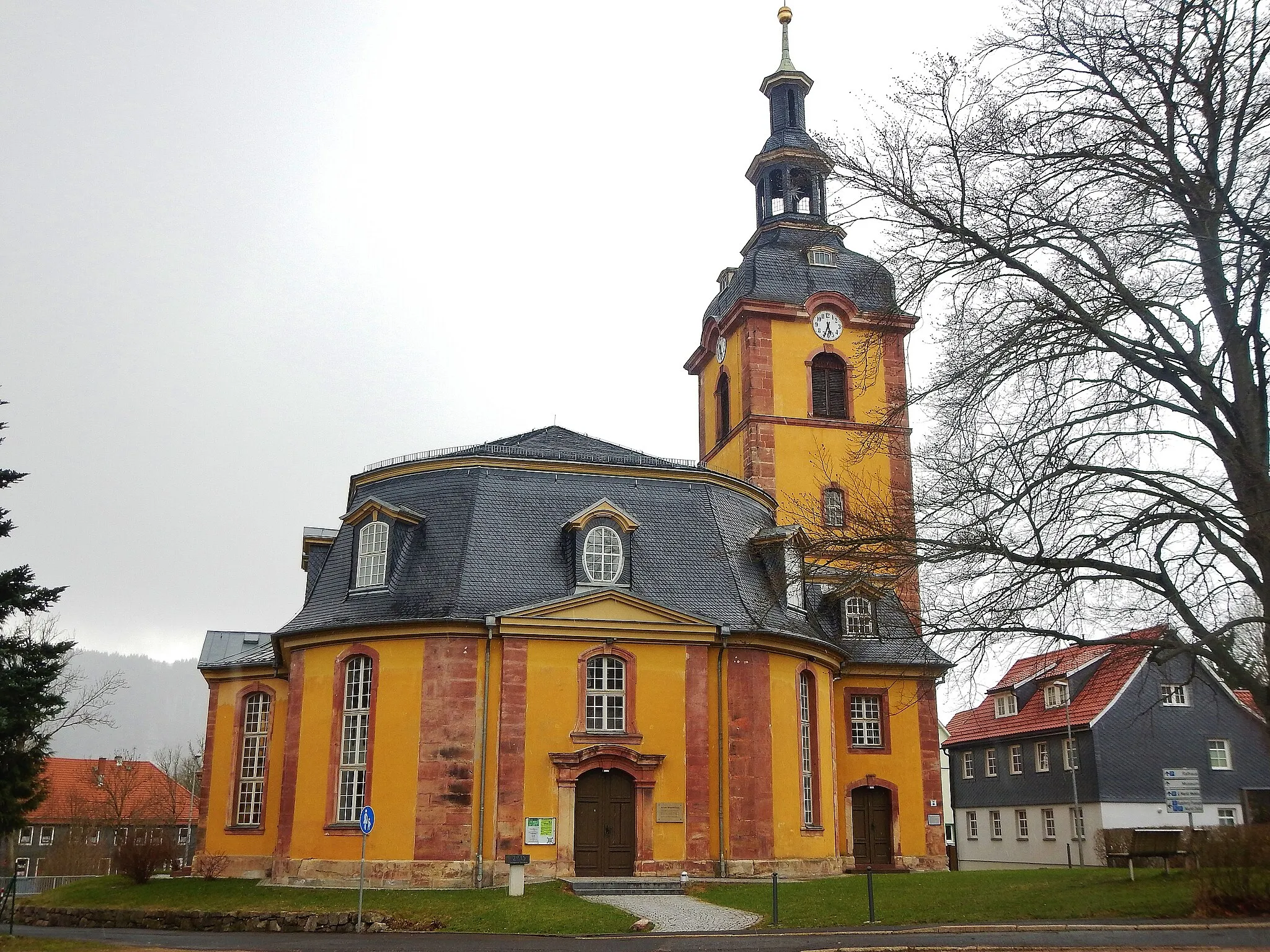 Photo showing: Evangelische Pfarrkirche Zella St. Blasii: 1768-1774, Johann David Weidner