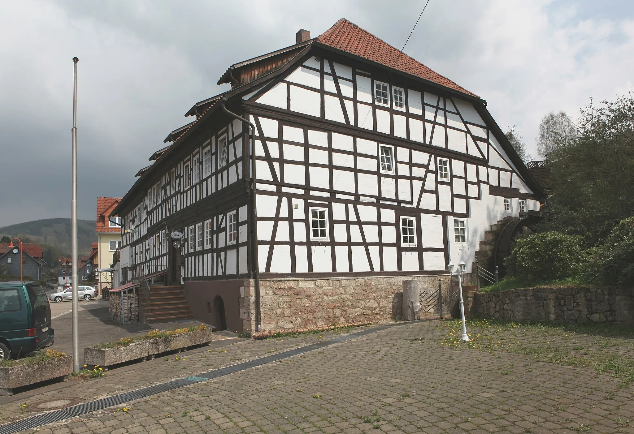 Photo showing: Obermühle im Ortsteil Albrechts von Suhl