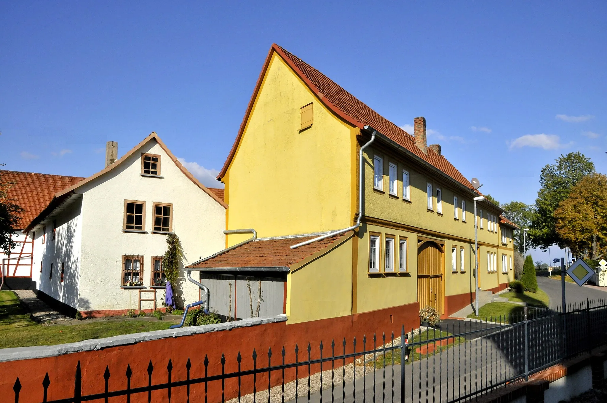 Photo showing: Gottstedt, Straßenansicht