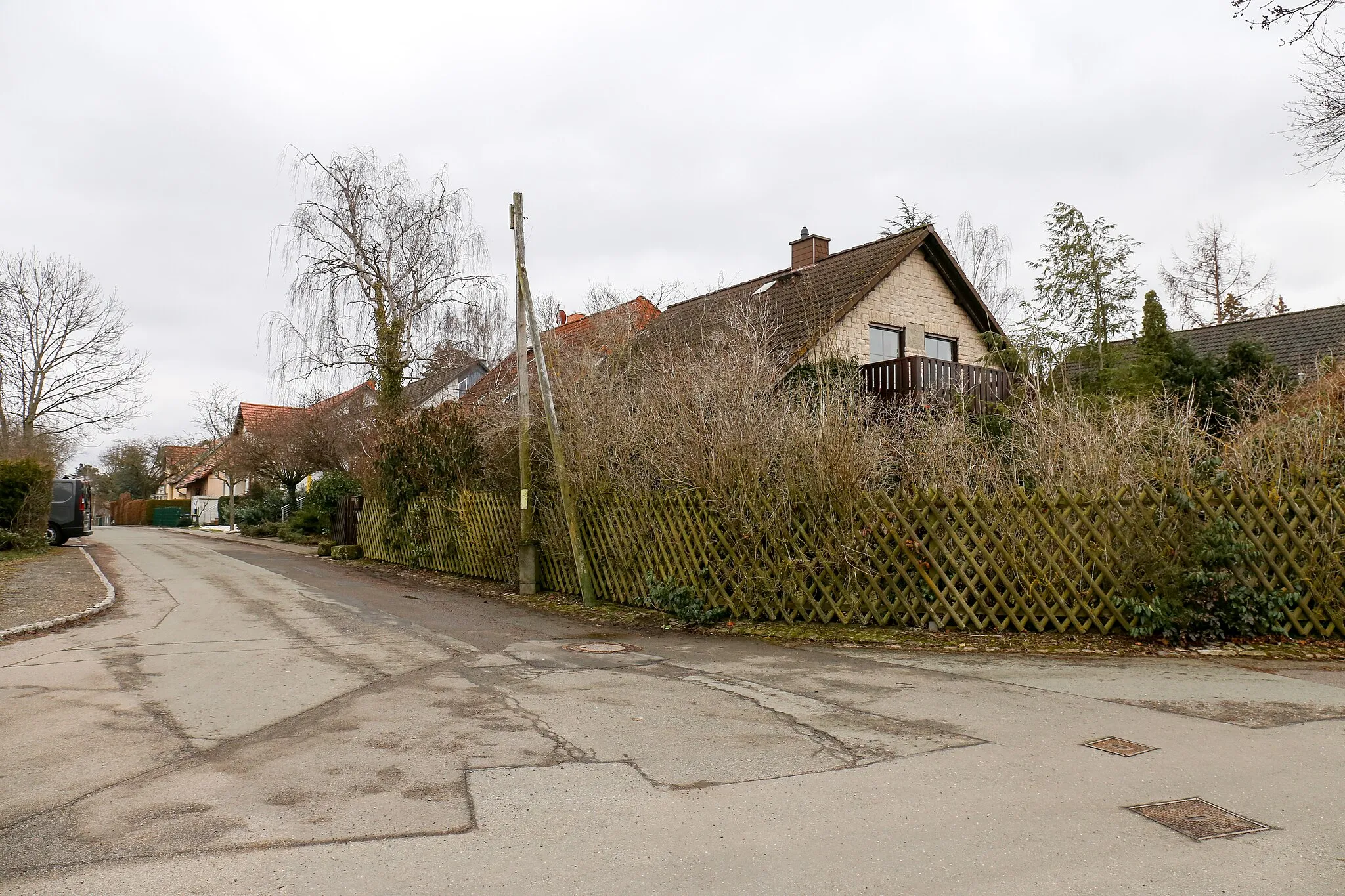 Photo showing: Der Windmühlenstraße in Weimar, Thüringen.