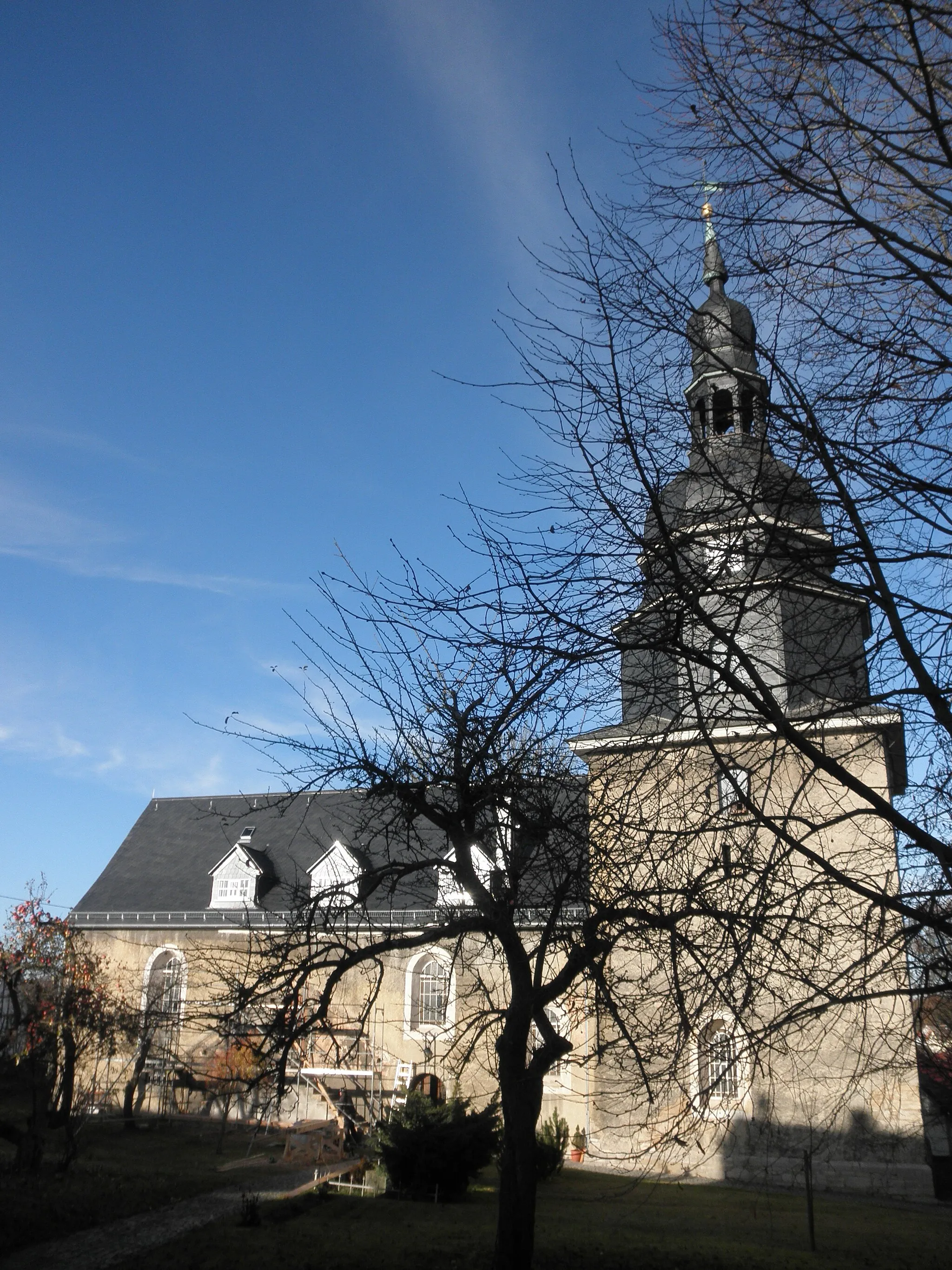 Photo showing: Church in Holzthaleben in Thuringia