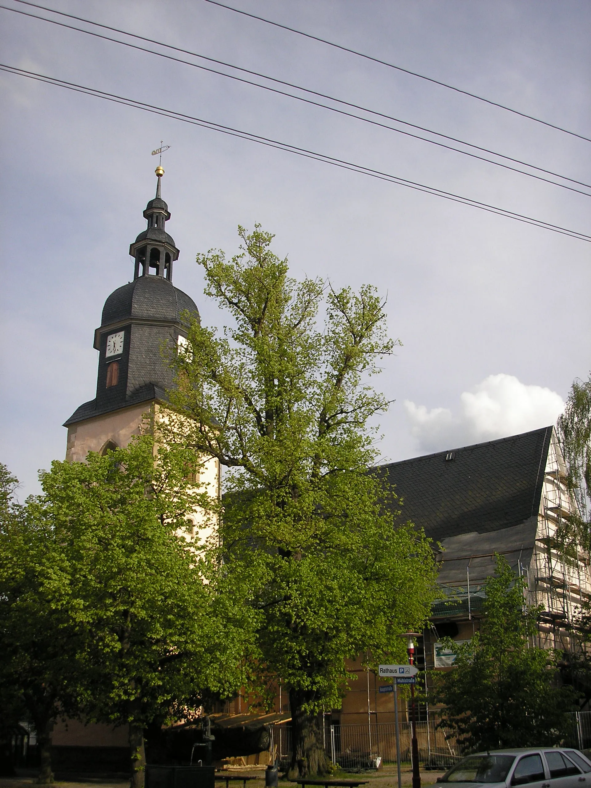 Photo showing: Kirche von Langewiesen (Thüringen).