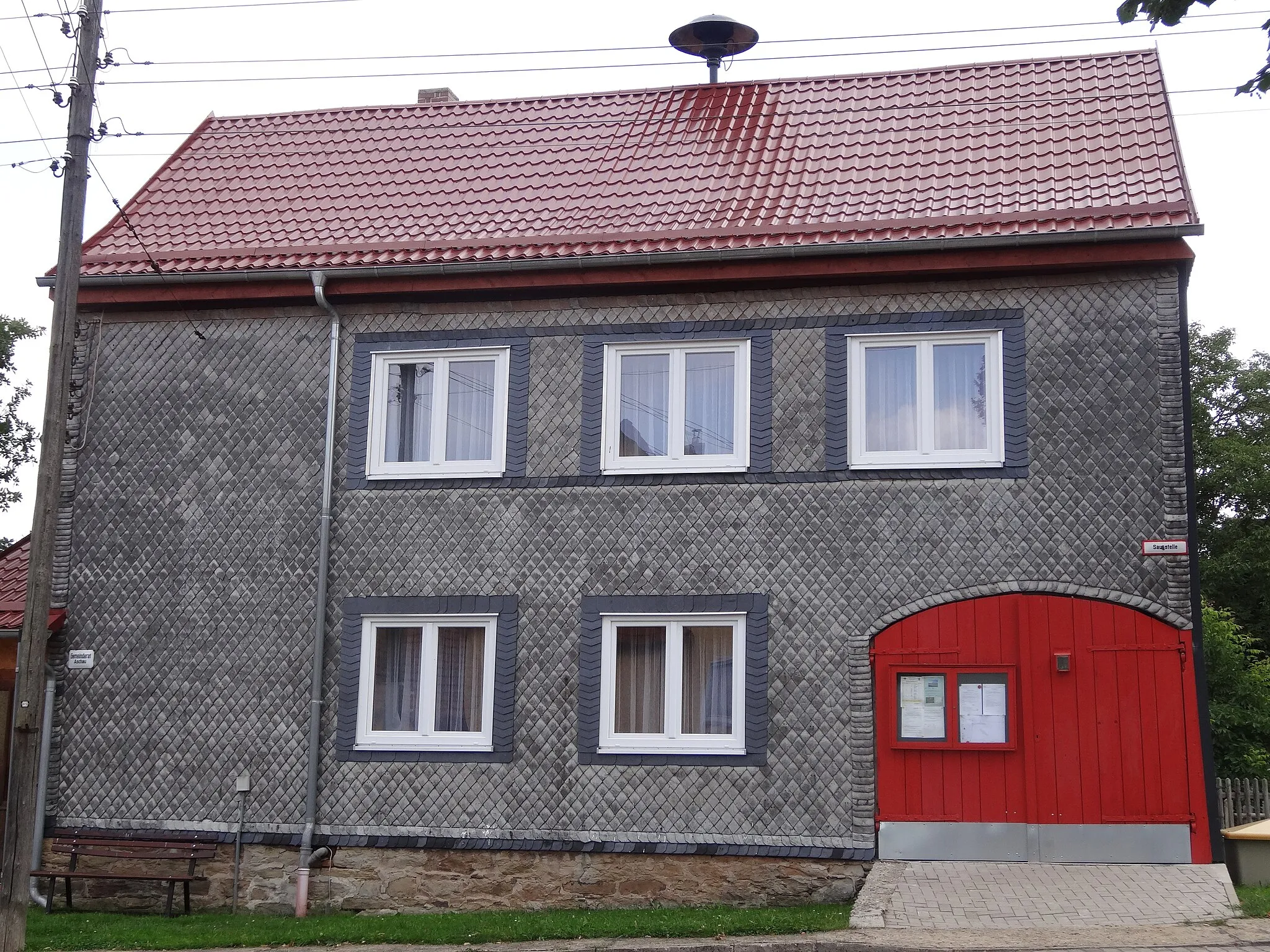 Photo showing: House in Aschau (Allendorf), Thuringia, Germany
