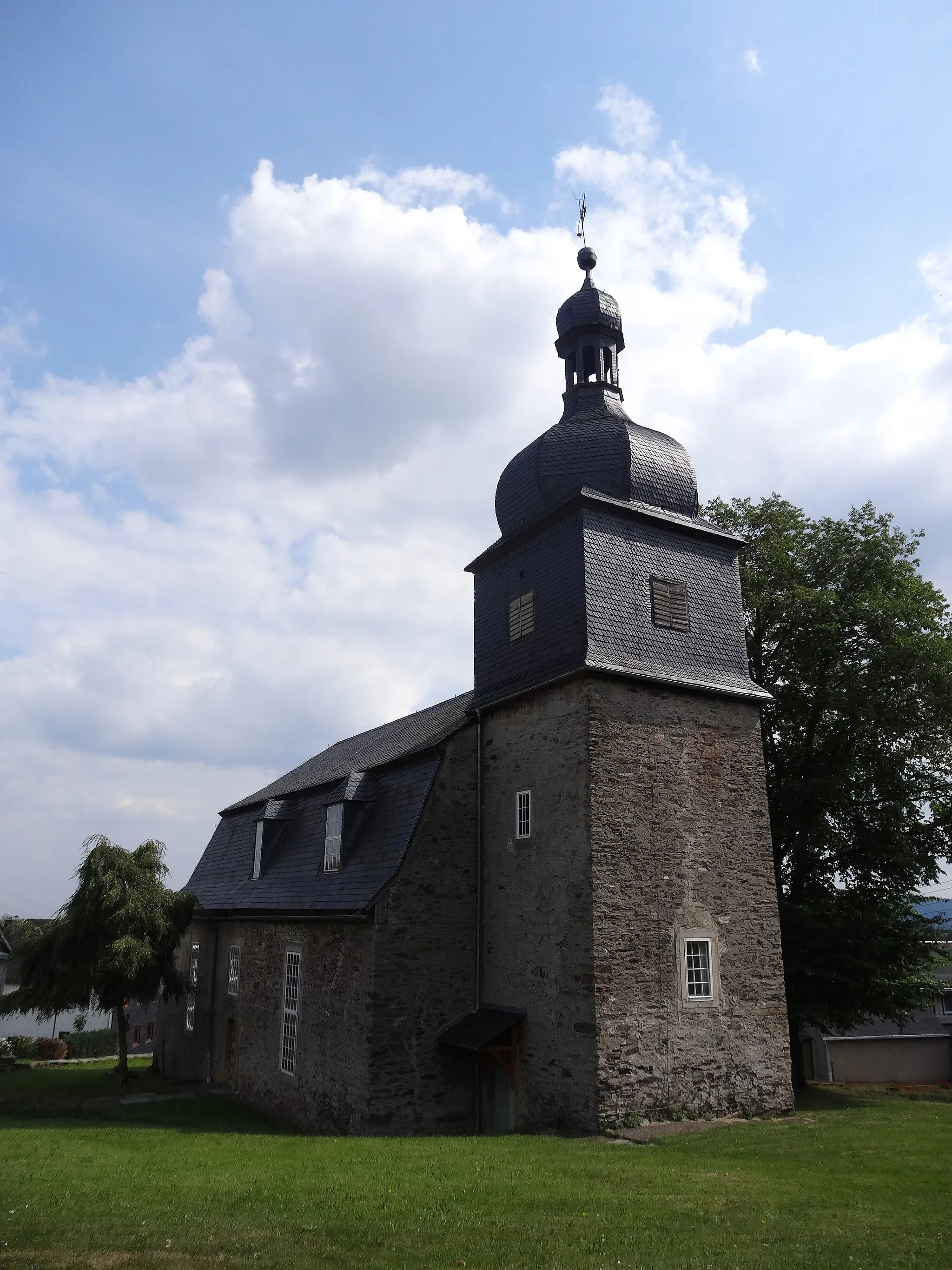 Photo showing: Church in Oberhain, Thuringia, Germany