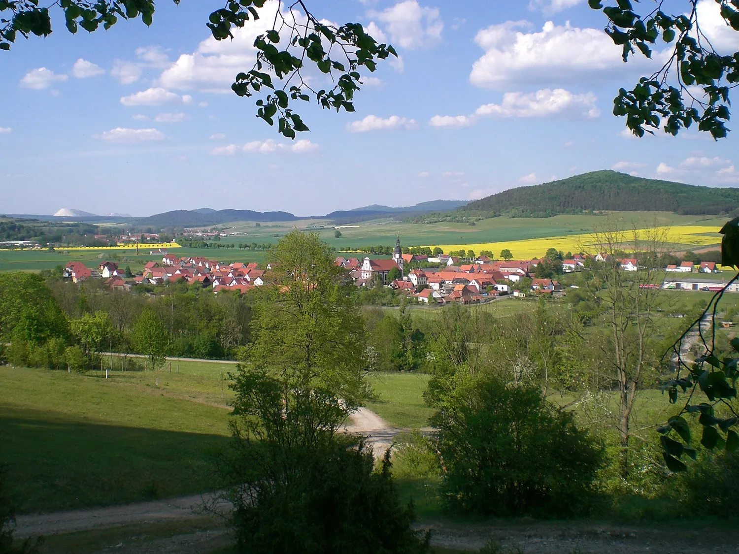 Photo showing: Blick auf Schleid im Ulstertal