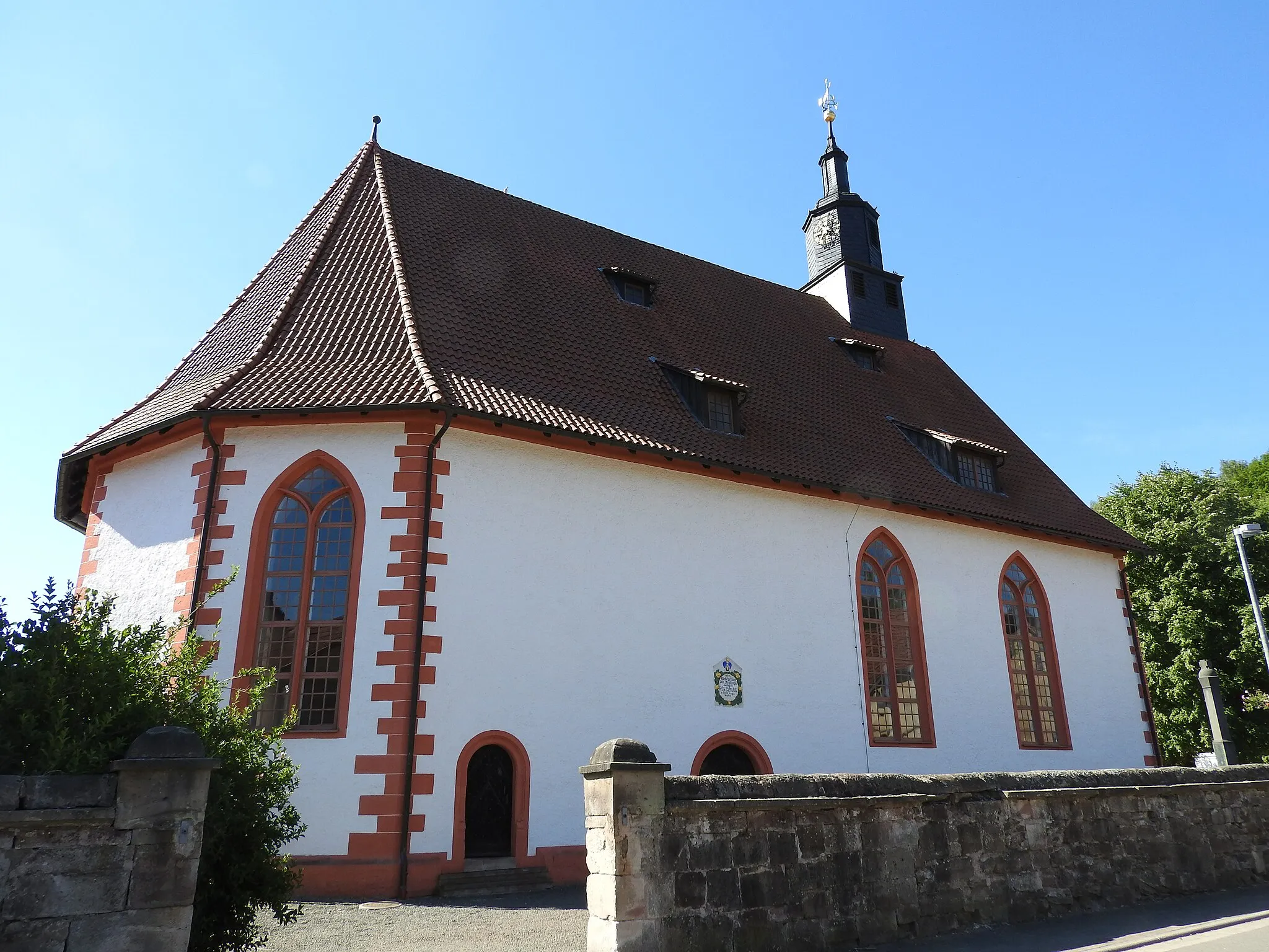 Photo showing: Kirche in Seligenthal, Floh-Seligenthal in Thüringen