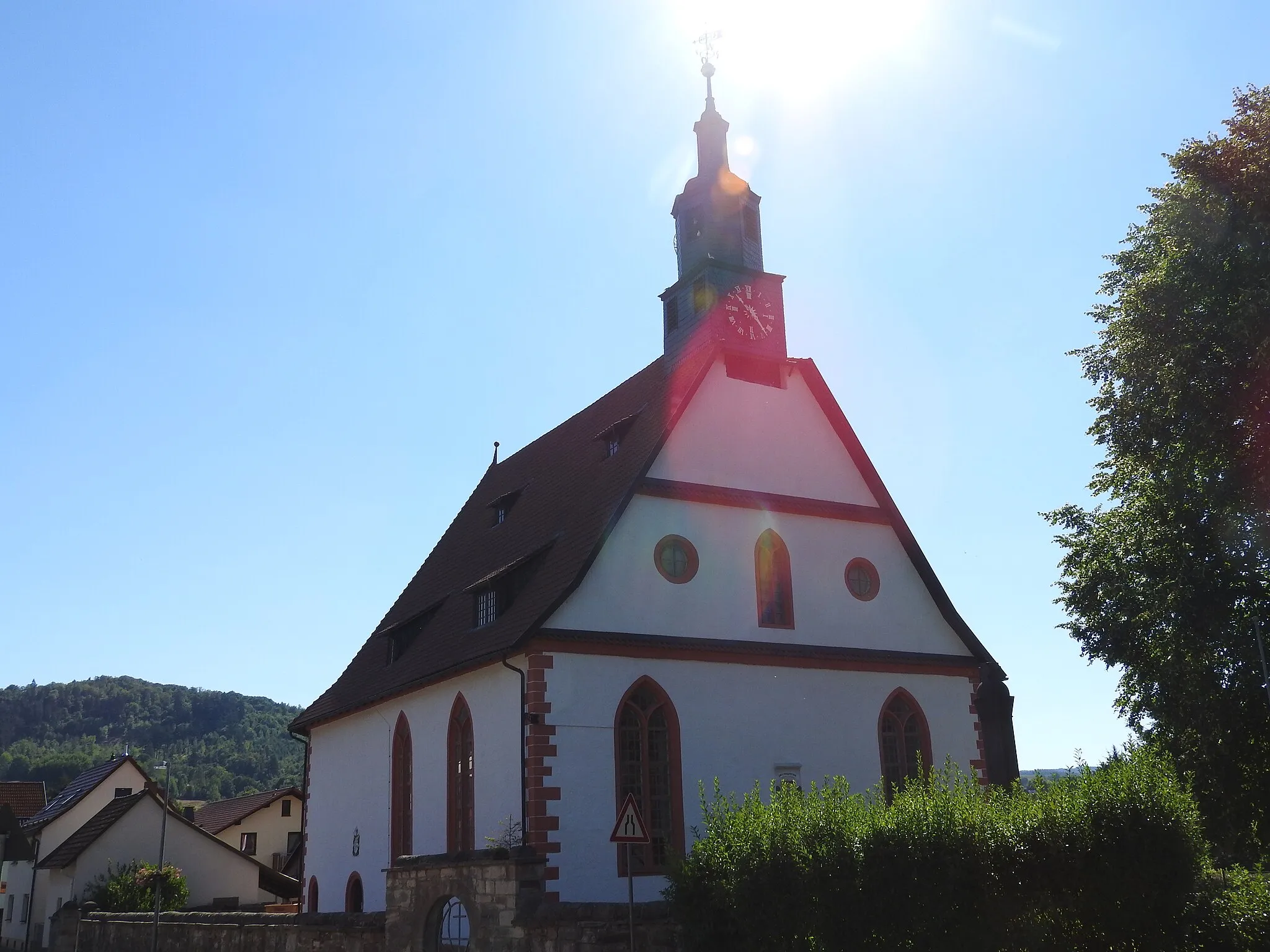 Photo showing: Kirche in Seligenthal, Floh-Seligenthal in Thüringen