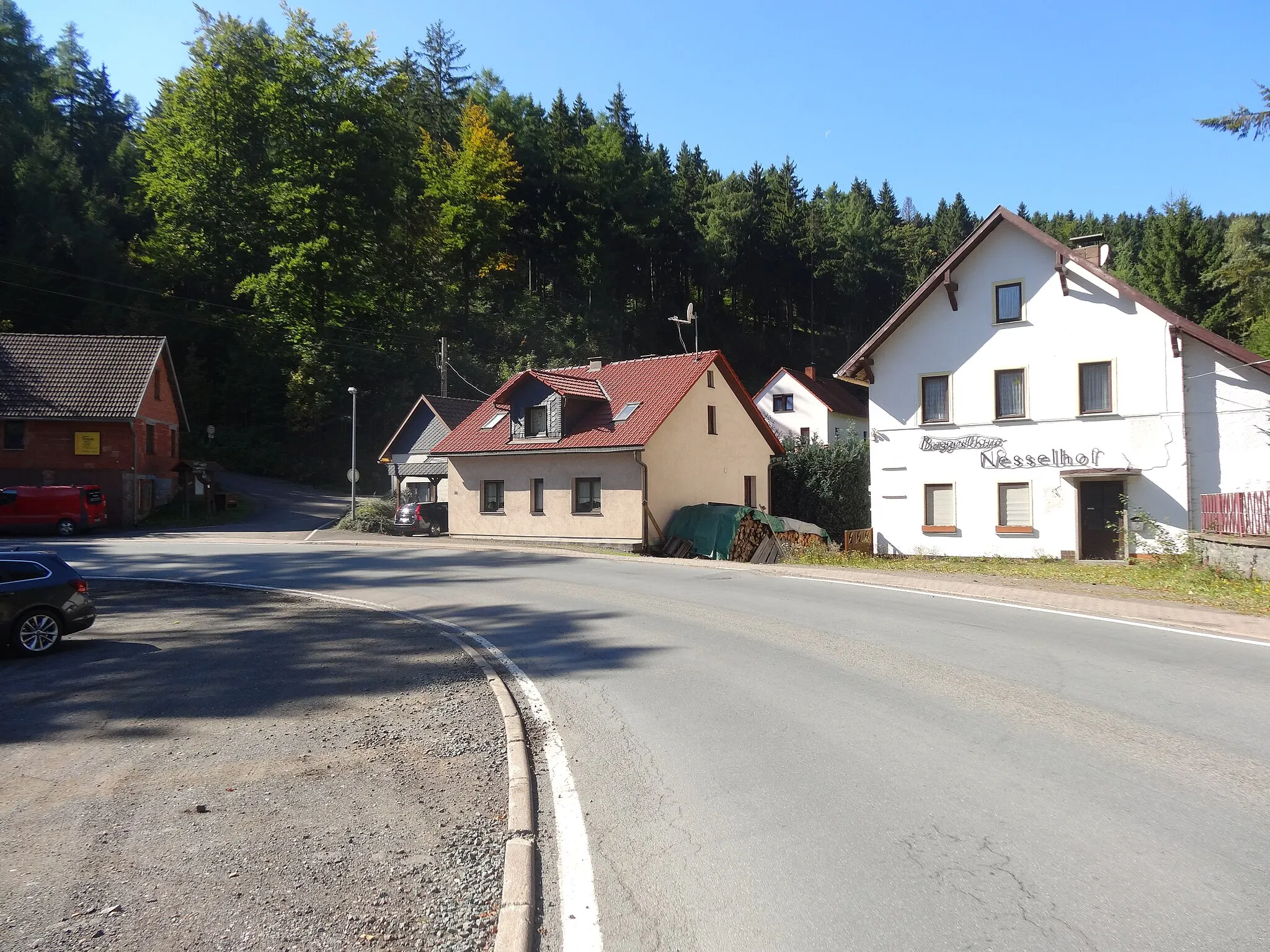 Photo showing: In Nesselhof, Thuringia, Germany