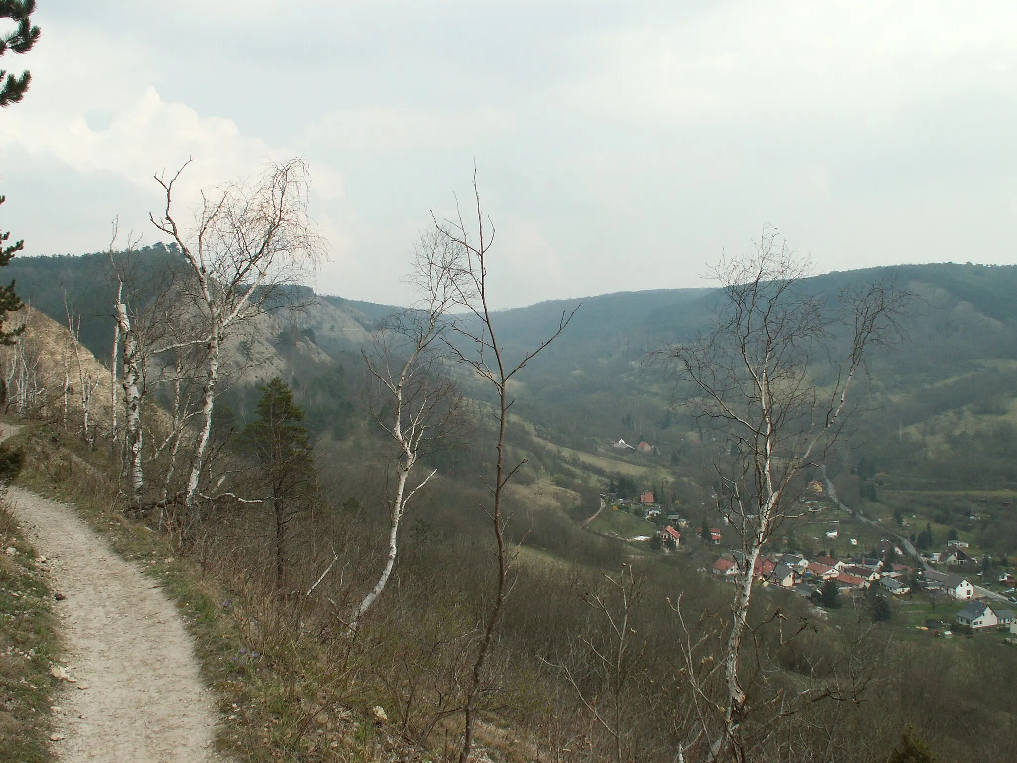 Photo showing: Jena, Blick vom Hummelsberg ins/nach Pennickental