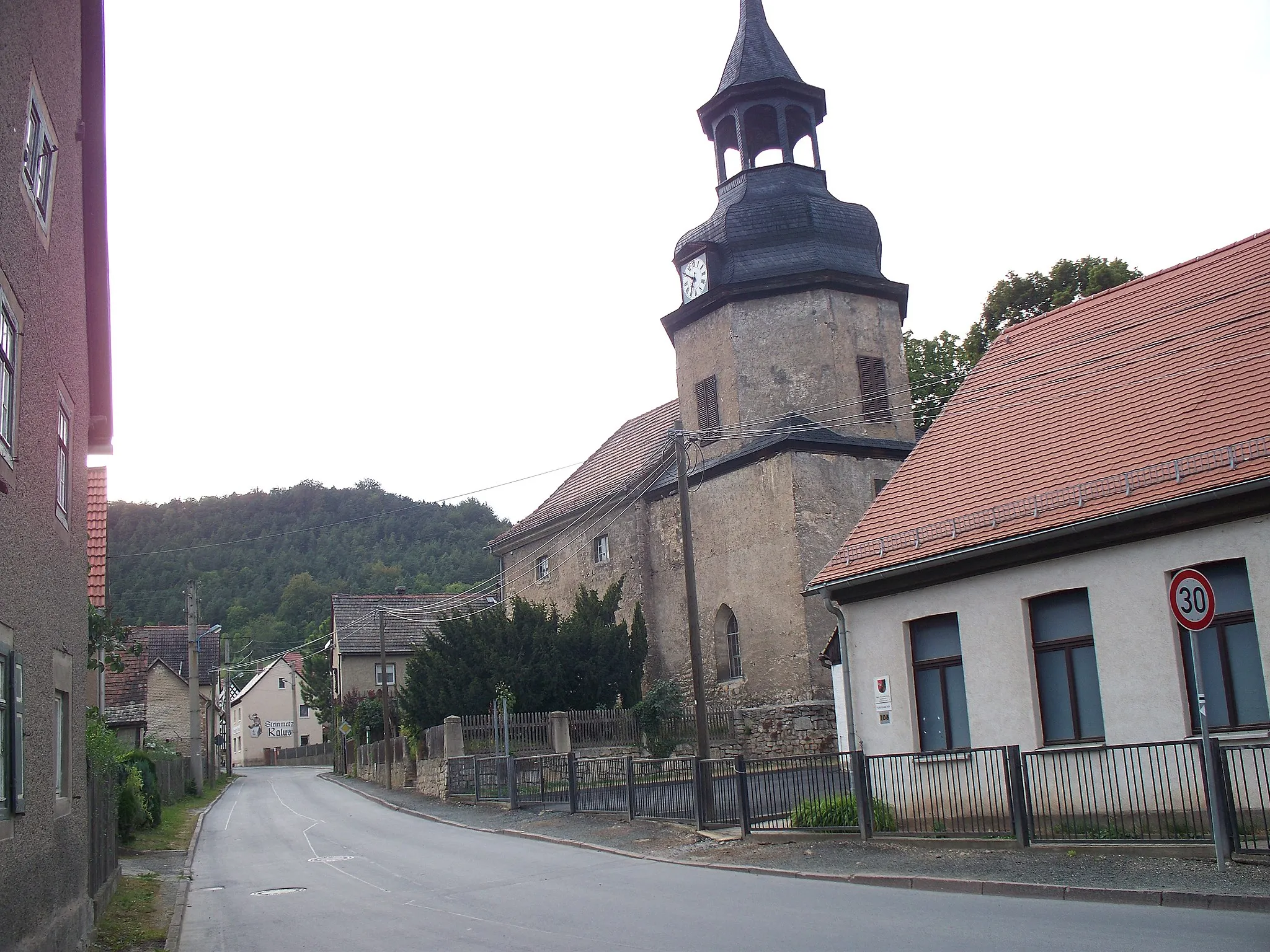 Photo showing: Kirche Ammerbach (Jena)