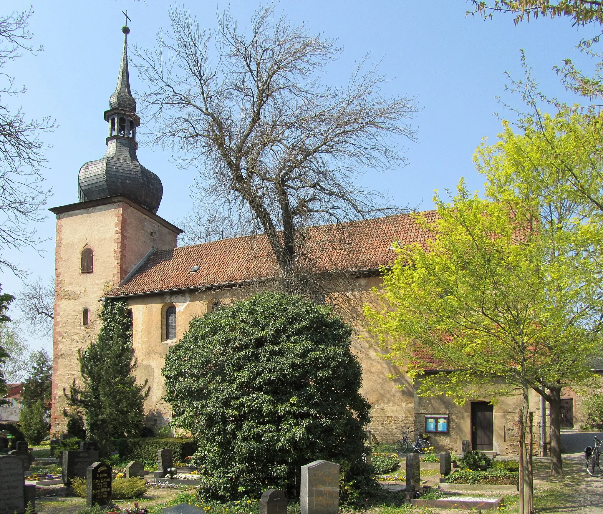 Photo showing: Die ehemalige Klosterkirche von Kölleda (Thüringen).