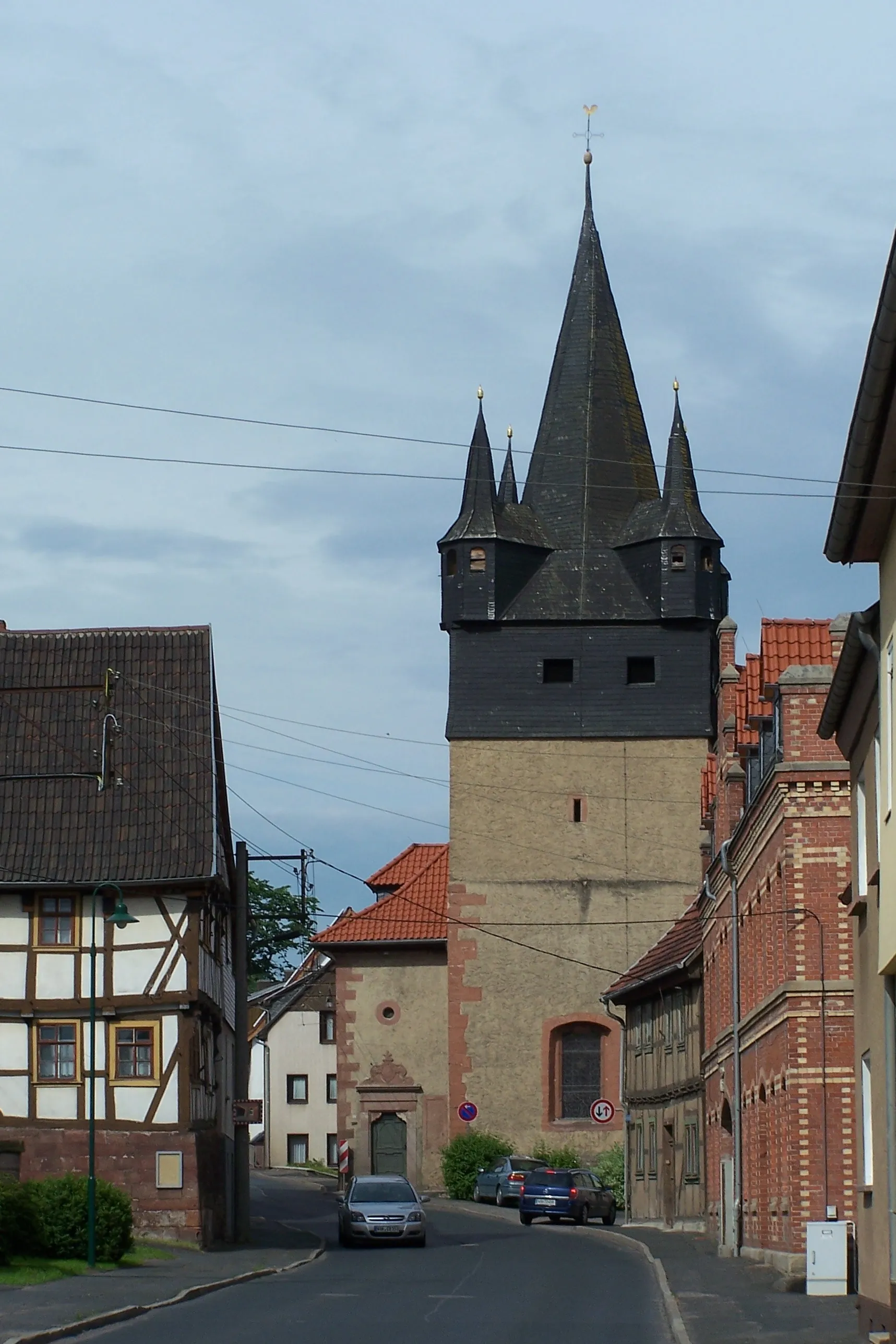 Photo showing: Gesamtansicht der Kirche von Westen.