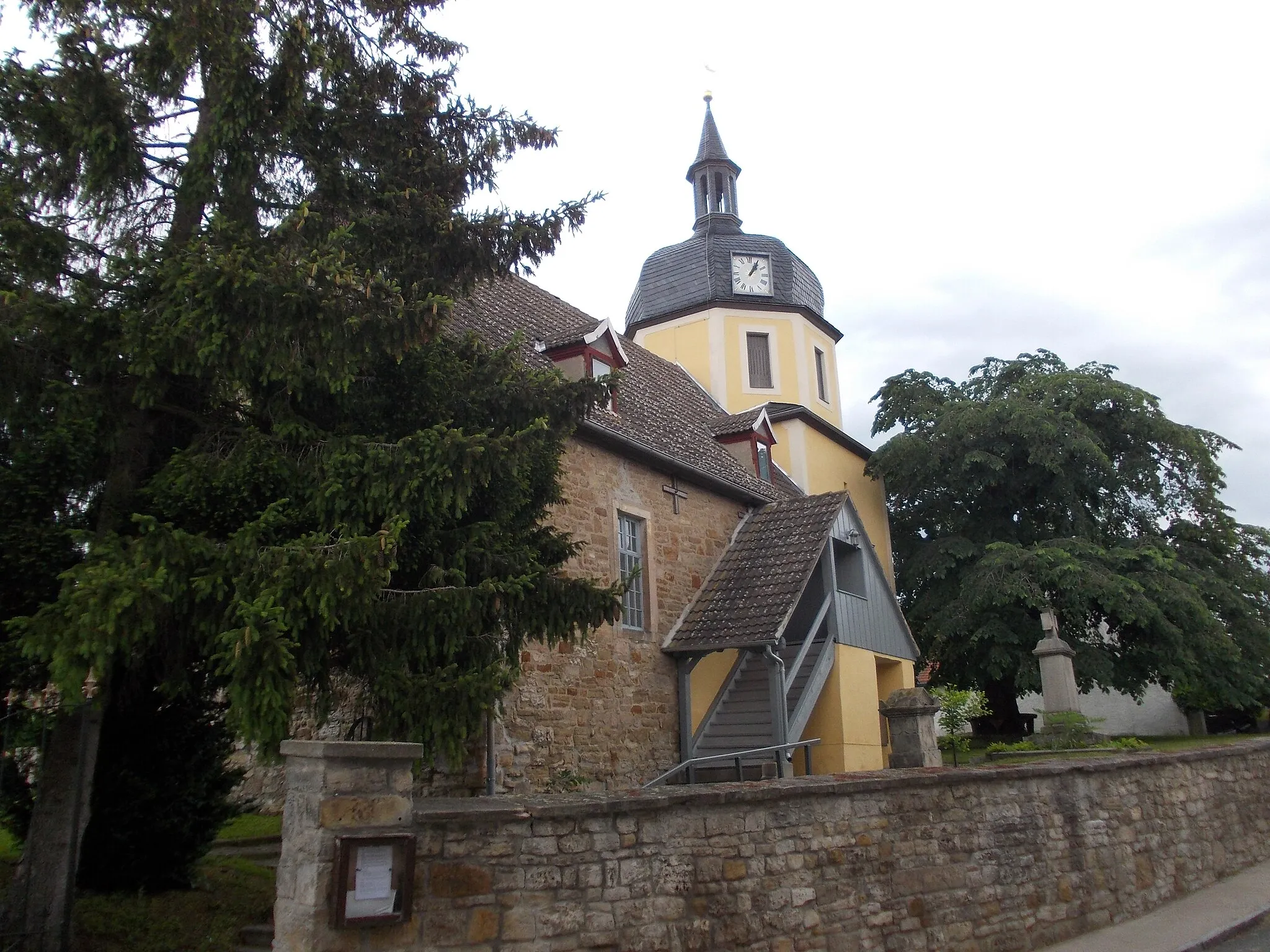 Photo showing: Essleben church (Essleben-Teutleben, Sömmerda district, Thuringia)
