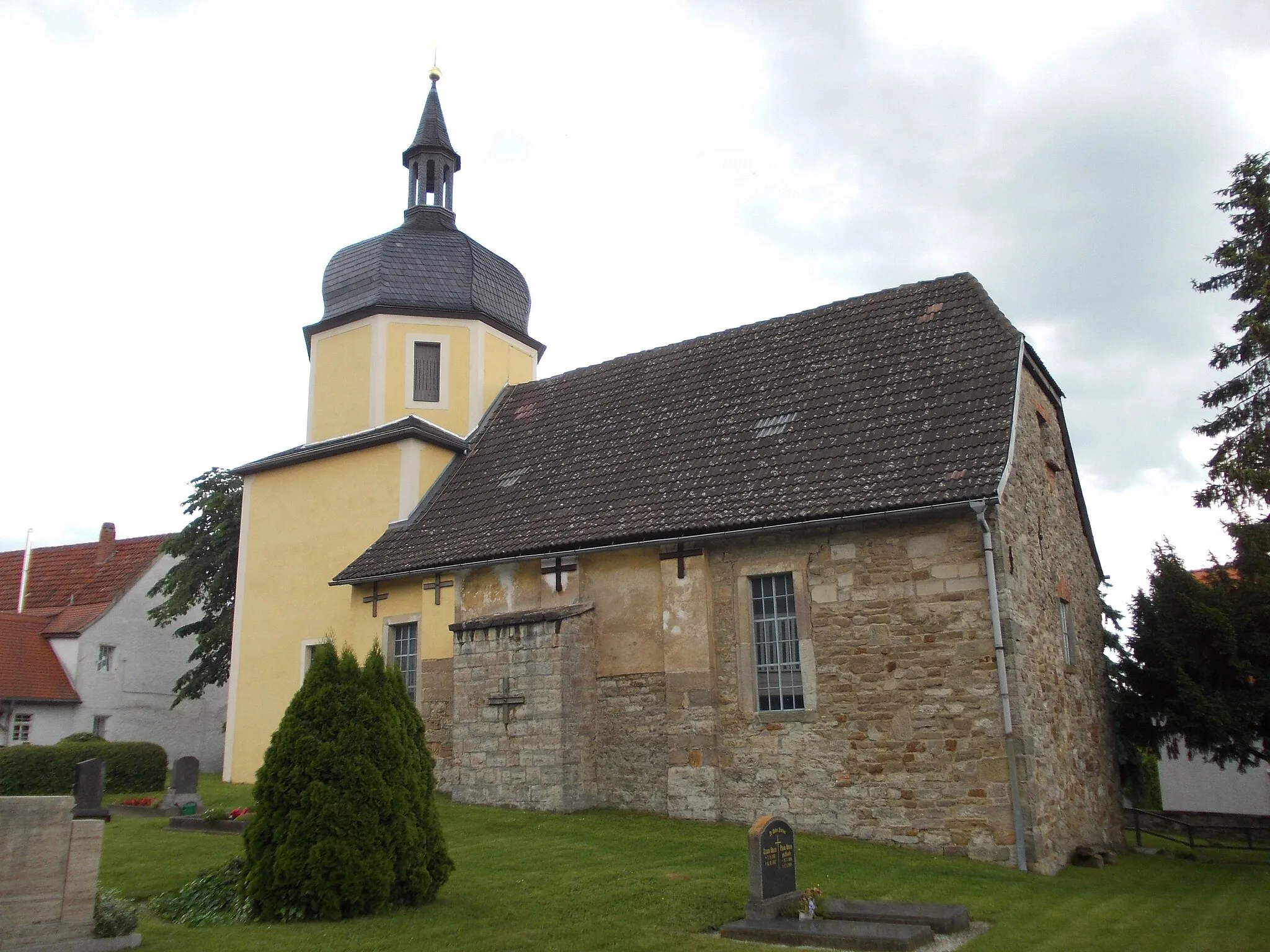 Photo showing: Essleben church (Essleben-Teutleben, Sömmerda district, Thuringia)