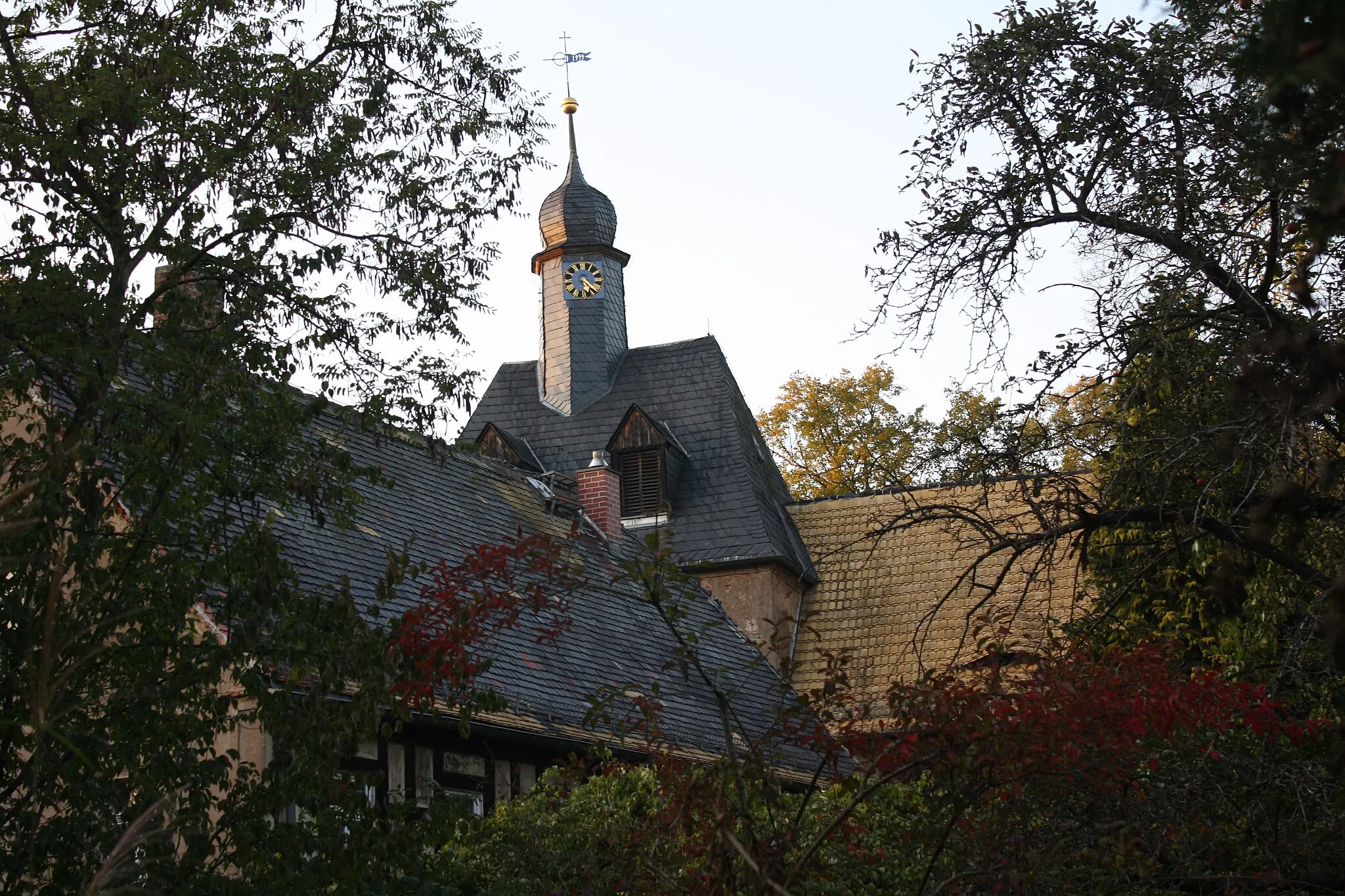 Photo showing: Church in Altenburg-Stünzhain in Thuringia