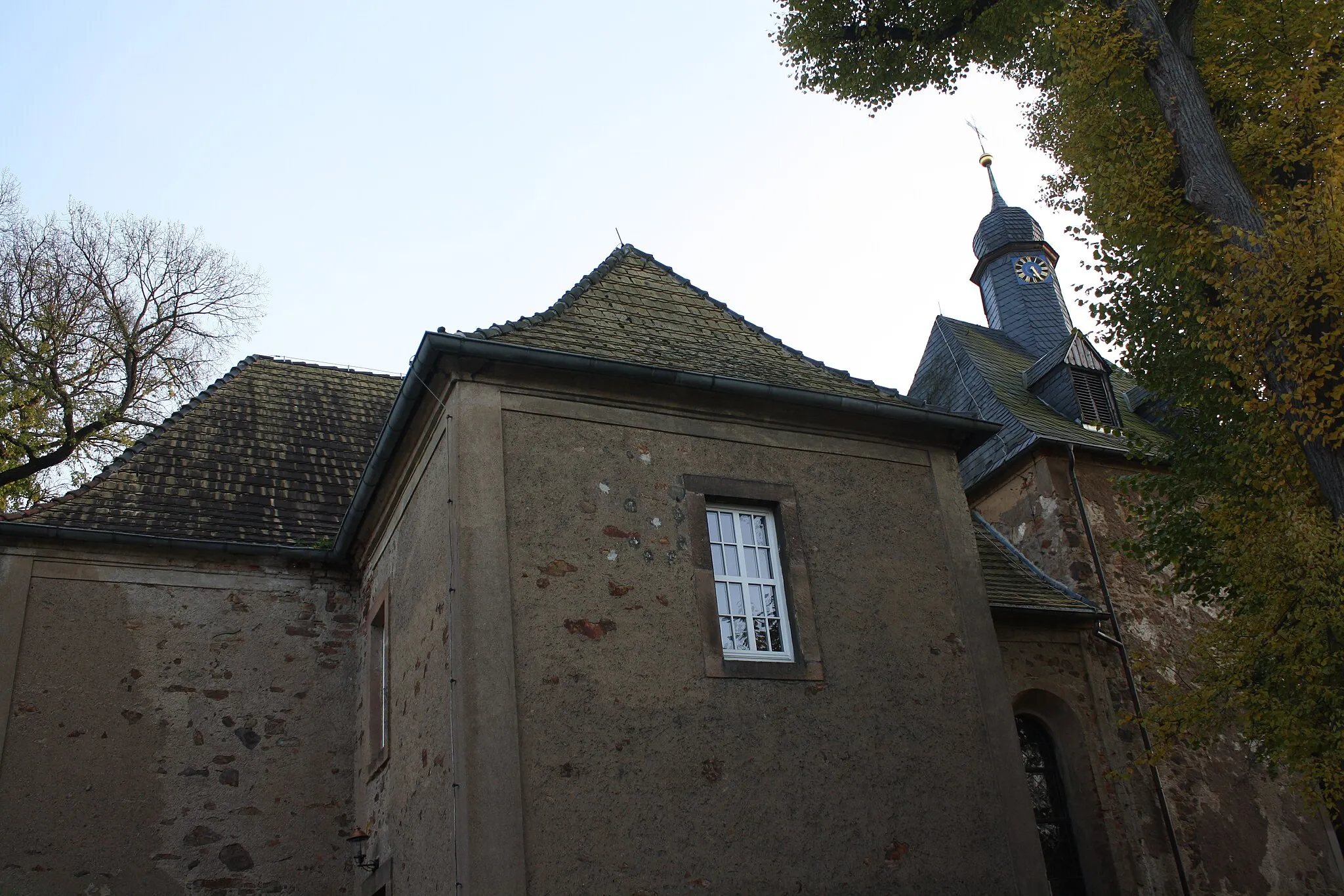 Photo showing: Church in Altenburg-Stünzhain in Thuringia