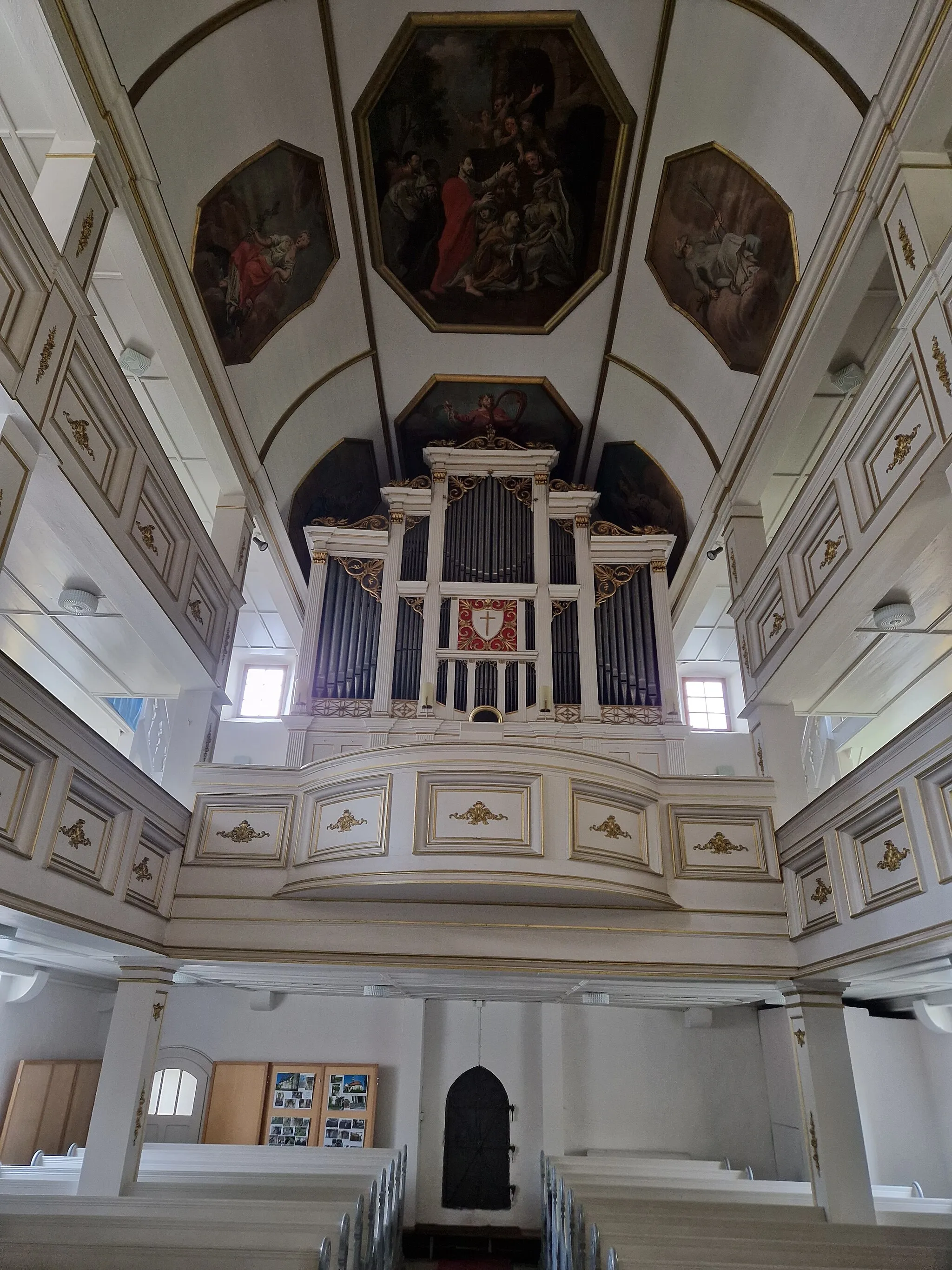 Photo showing: Interieur der St. Leonhard Kiche in Frankenhain, Thüringen