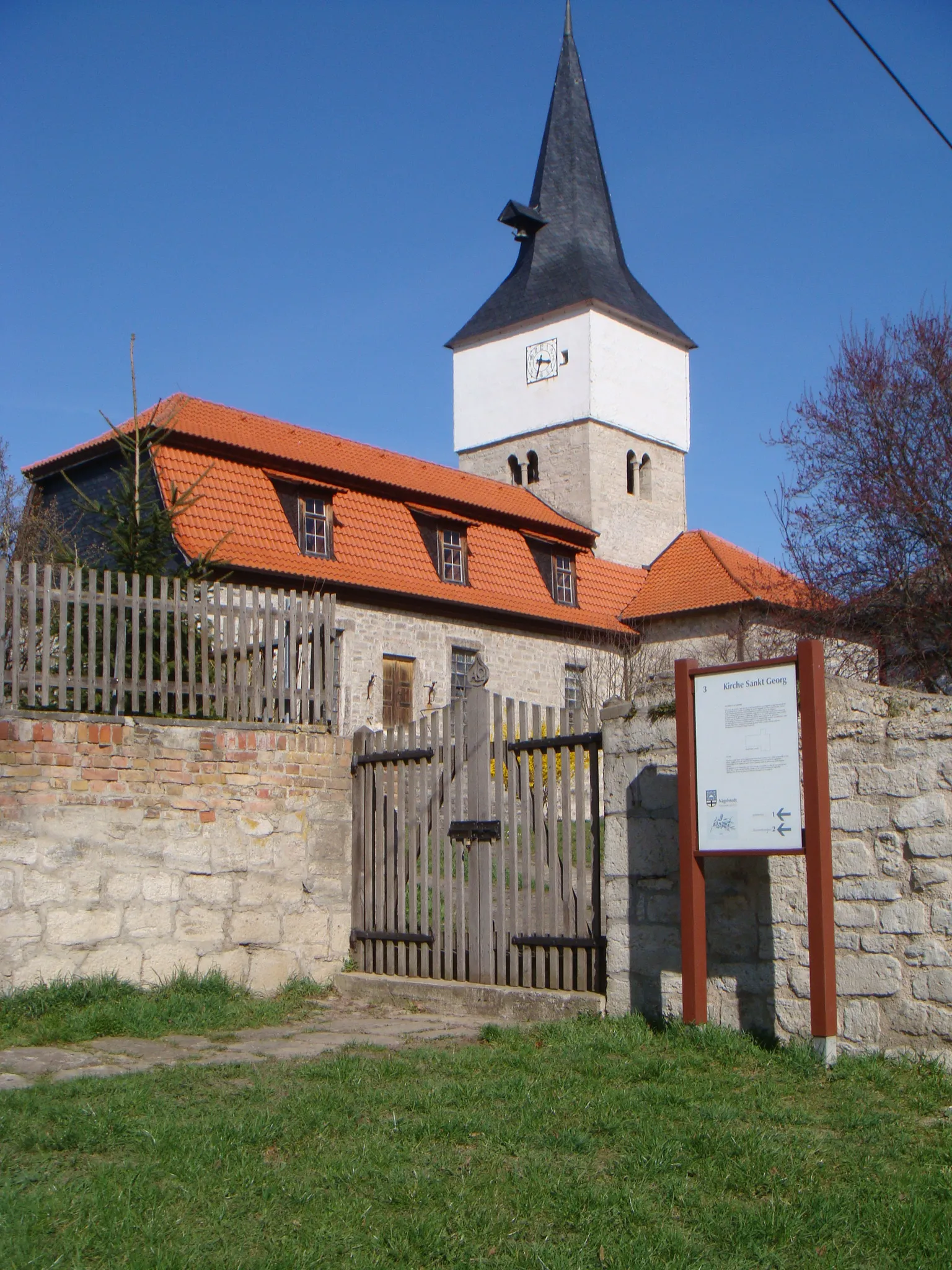 Photo showing: Dorfkirche Nägelstedt