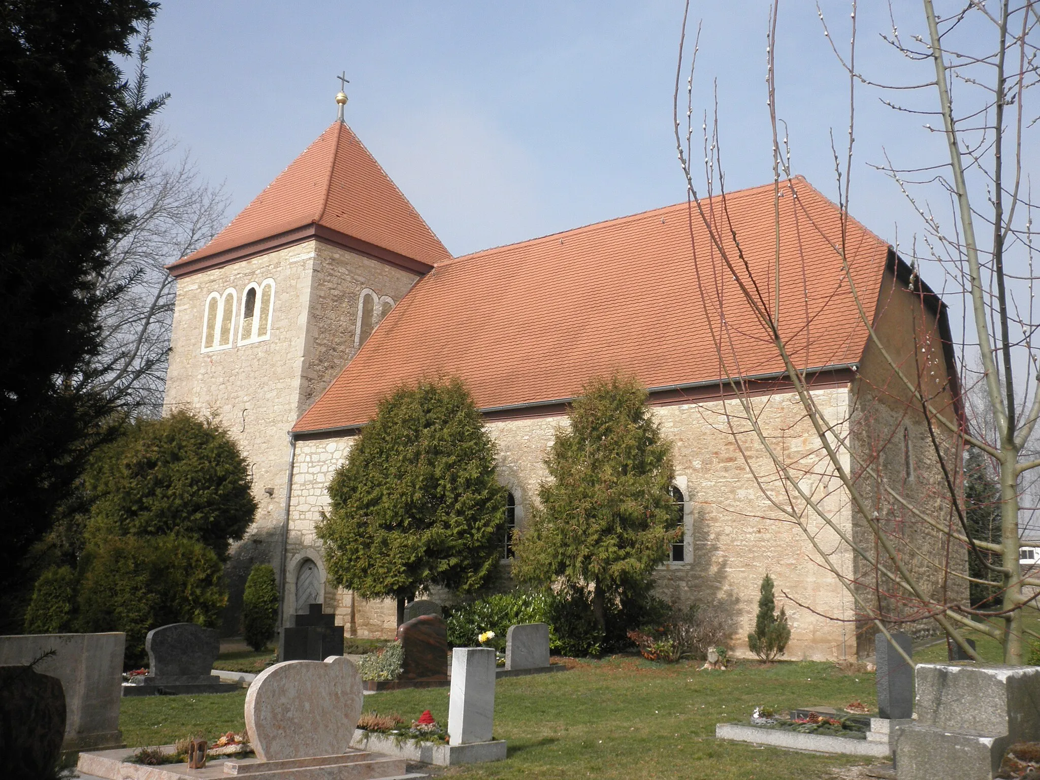 Photo showing: Church St. Michael in Nägelstedt in Thuringia