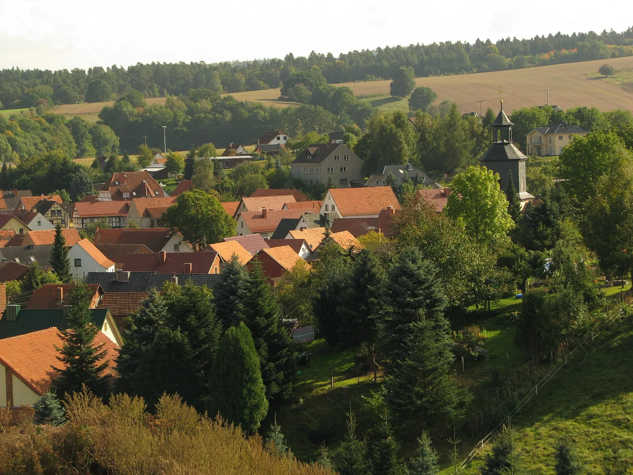 Photo showing: Wünschensuhl von Nordwesten aus gesehen