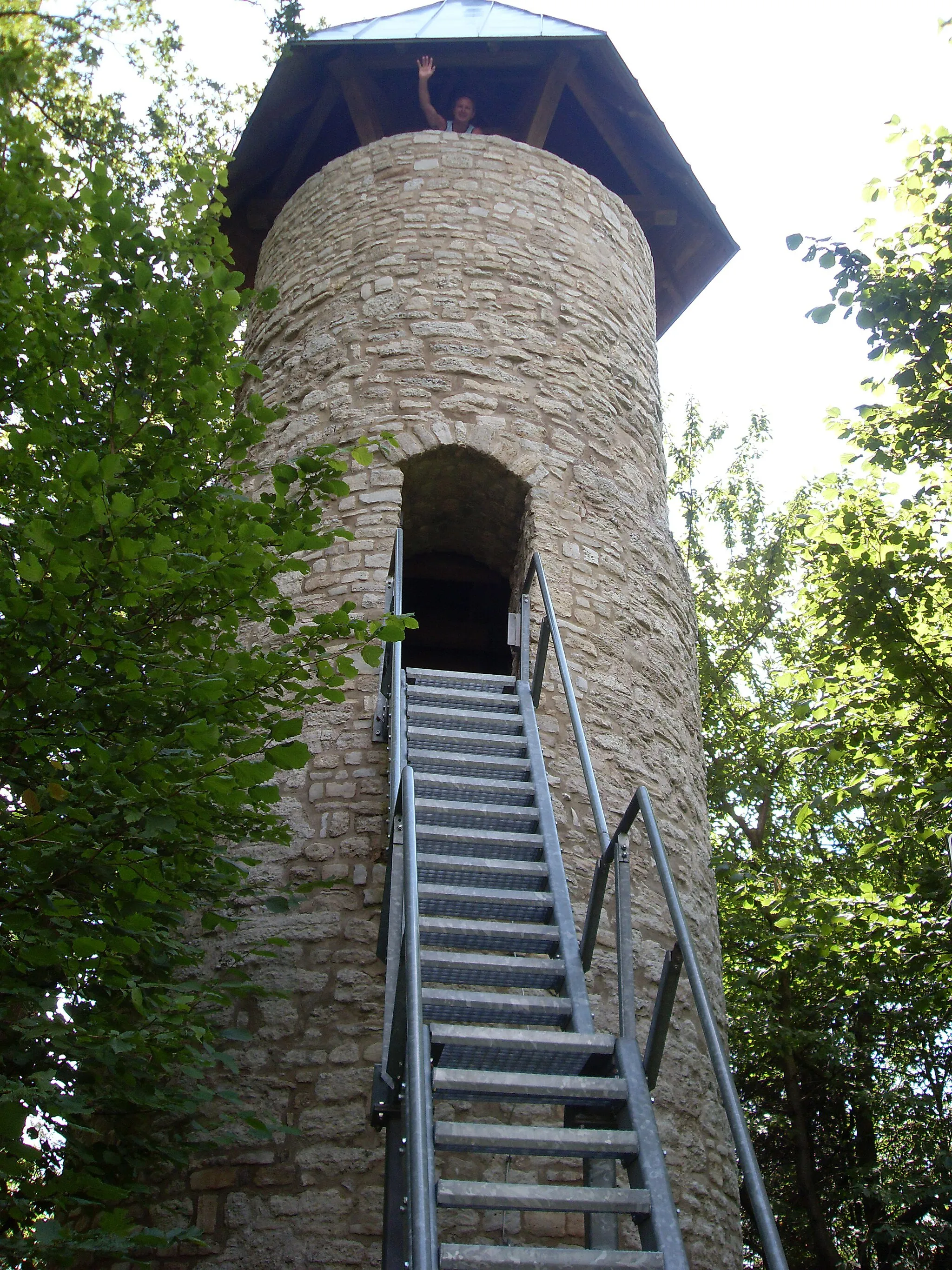 Photo showing: Ibergwarte mit Treppe