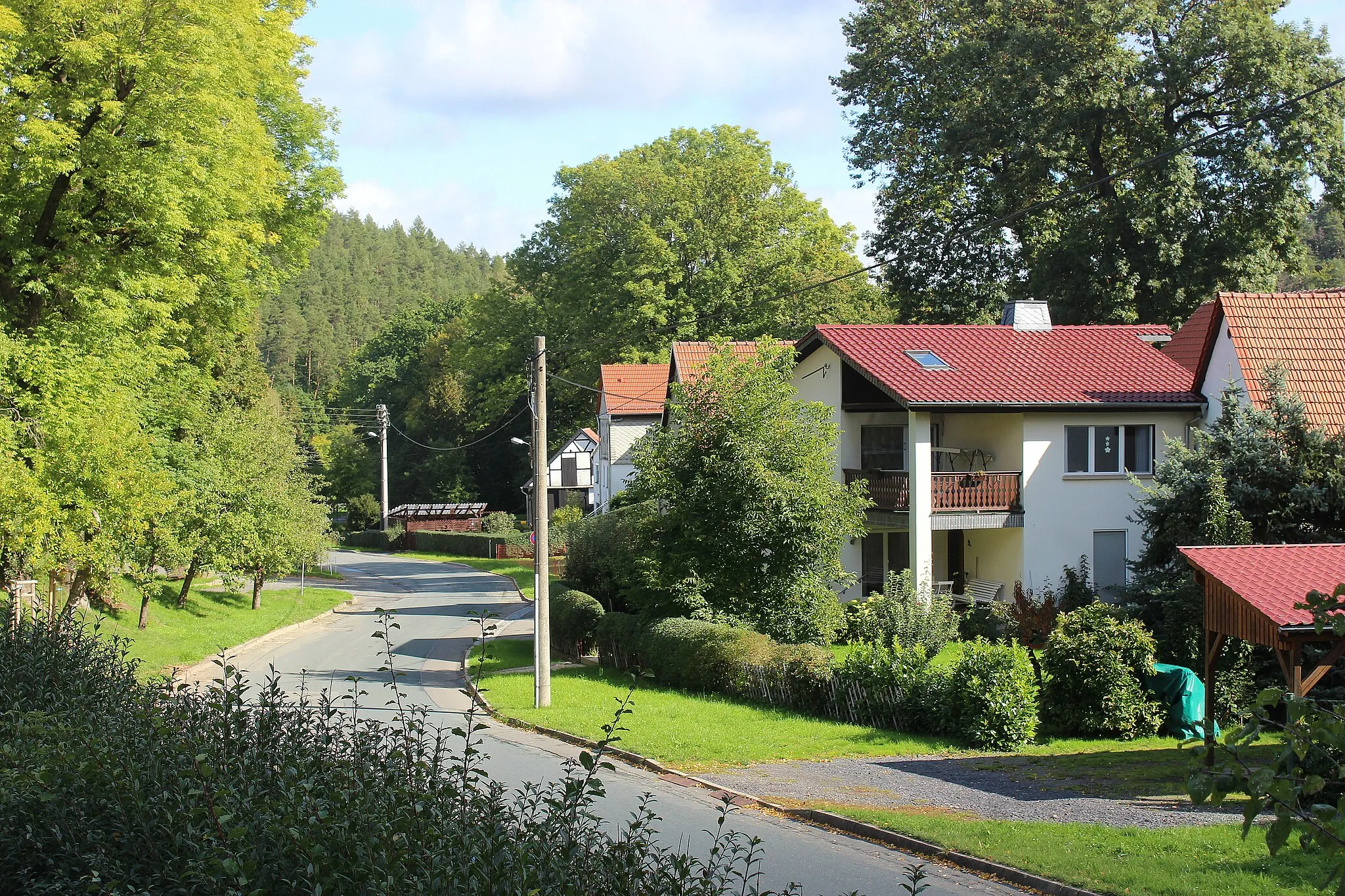 Photo showing: Breitenhain (Neustadt an der Orla), the Ortsstraße