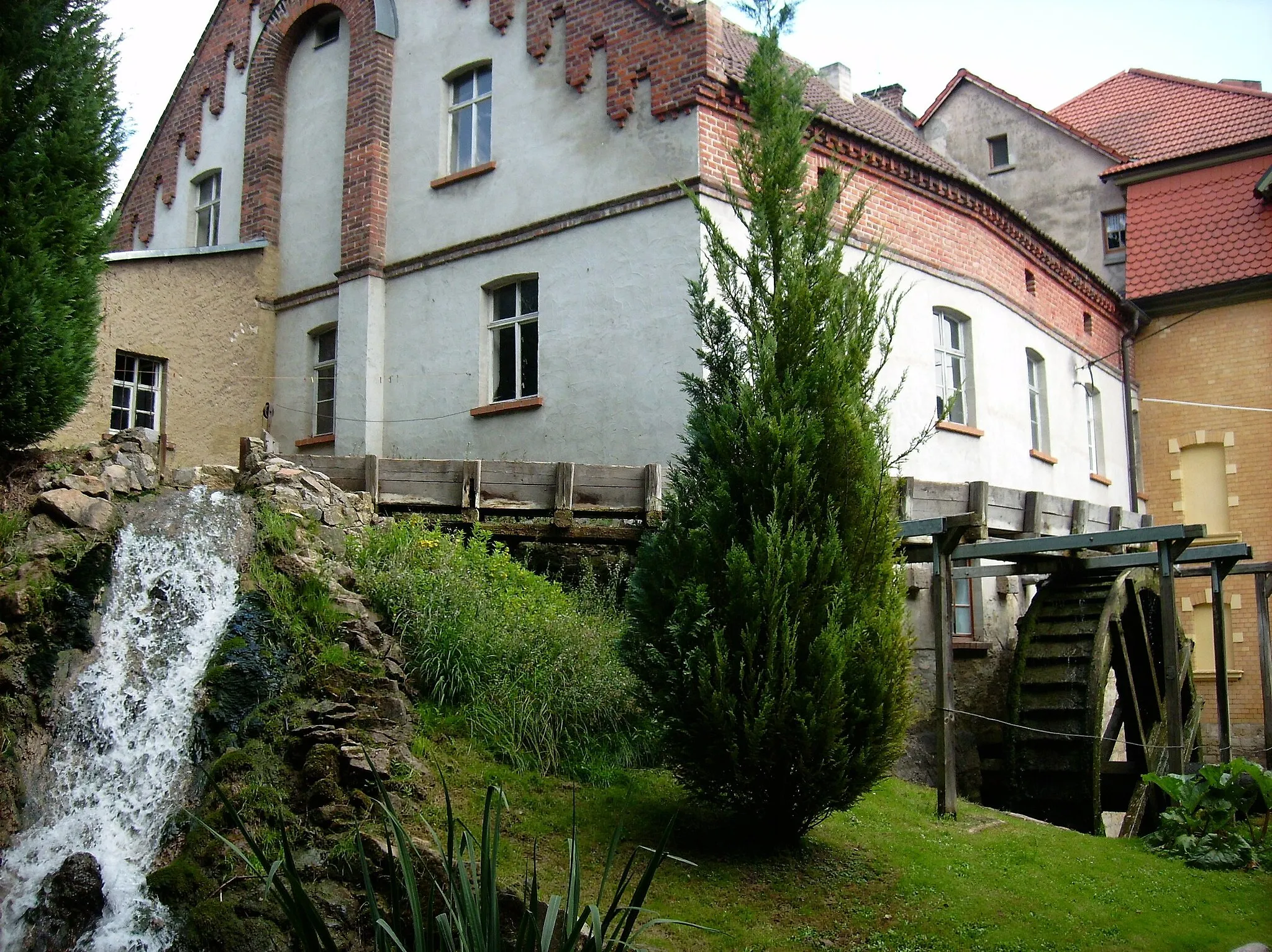 Photo showing: Untermühle ("Lower mill") in Wetterscheidt (Mertendorf, district of Burgenlandkreis, Saxony-Anhalt)