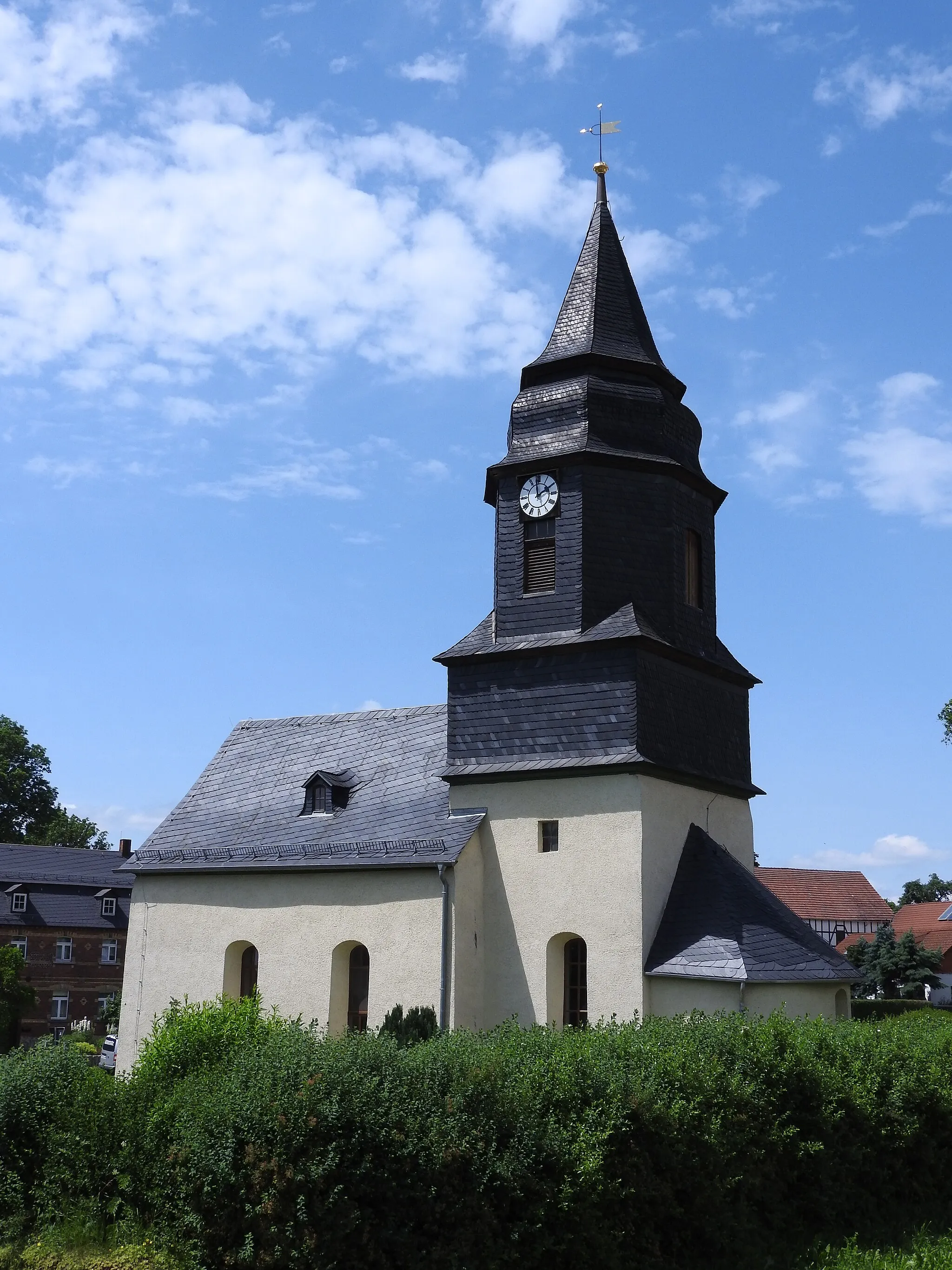 Photo showing: Kirche von Pahnstangen, Thüringen