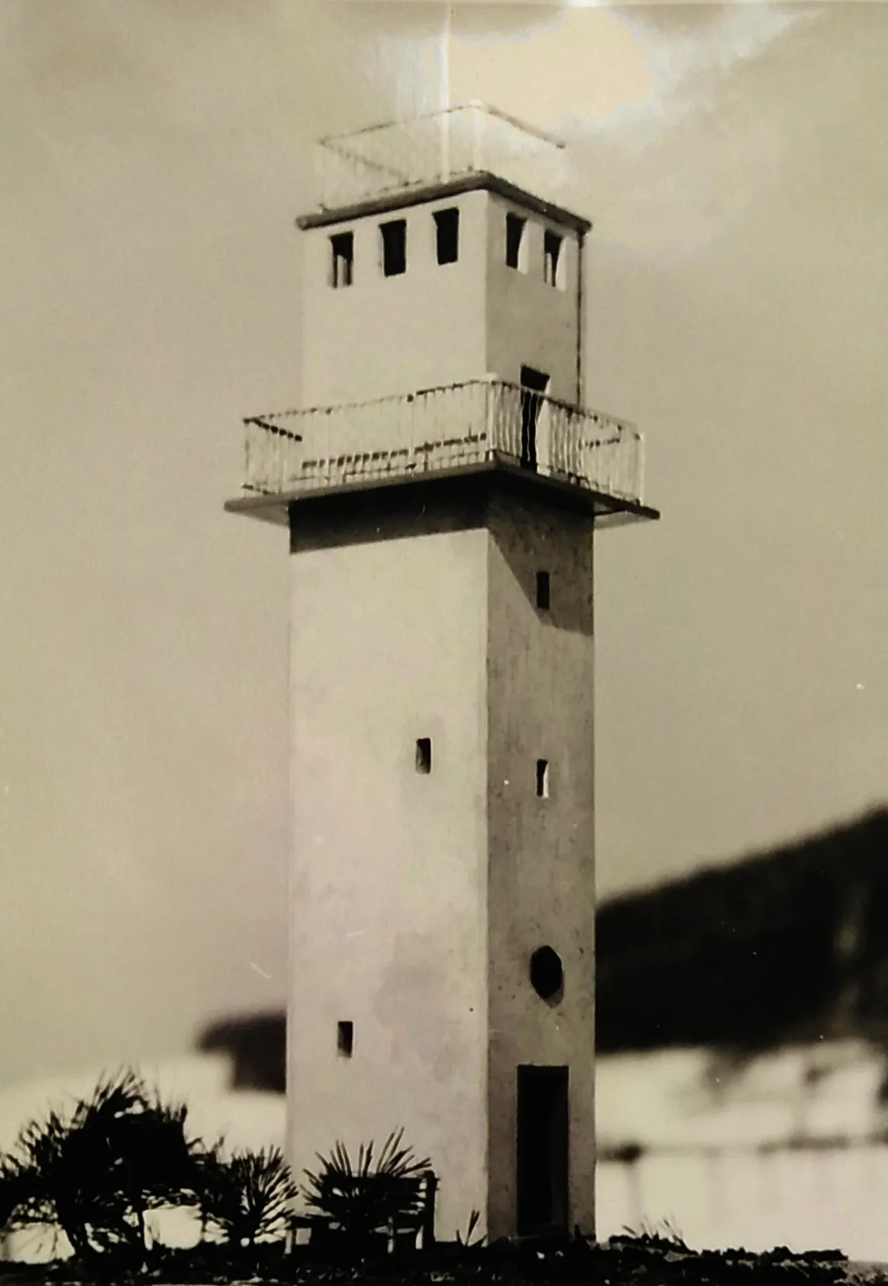 Photo showing: Modell des Radspitzturms von 1956; Foto vermutlich von Wolfgang Hofmann