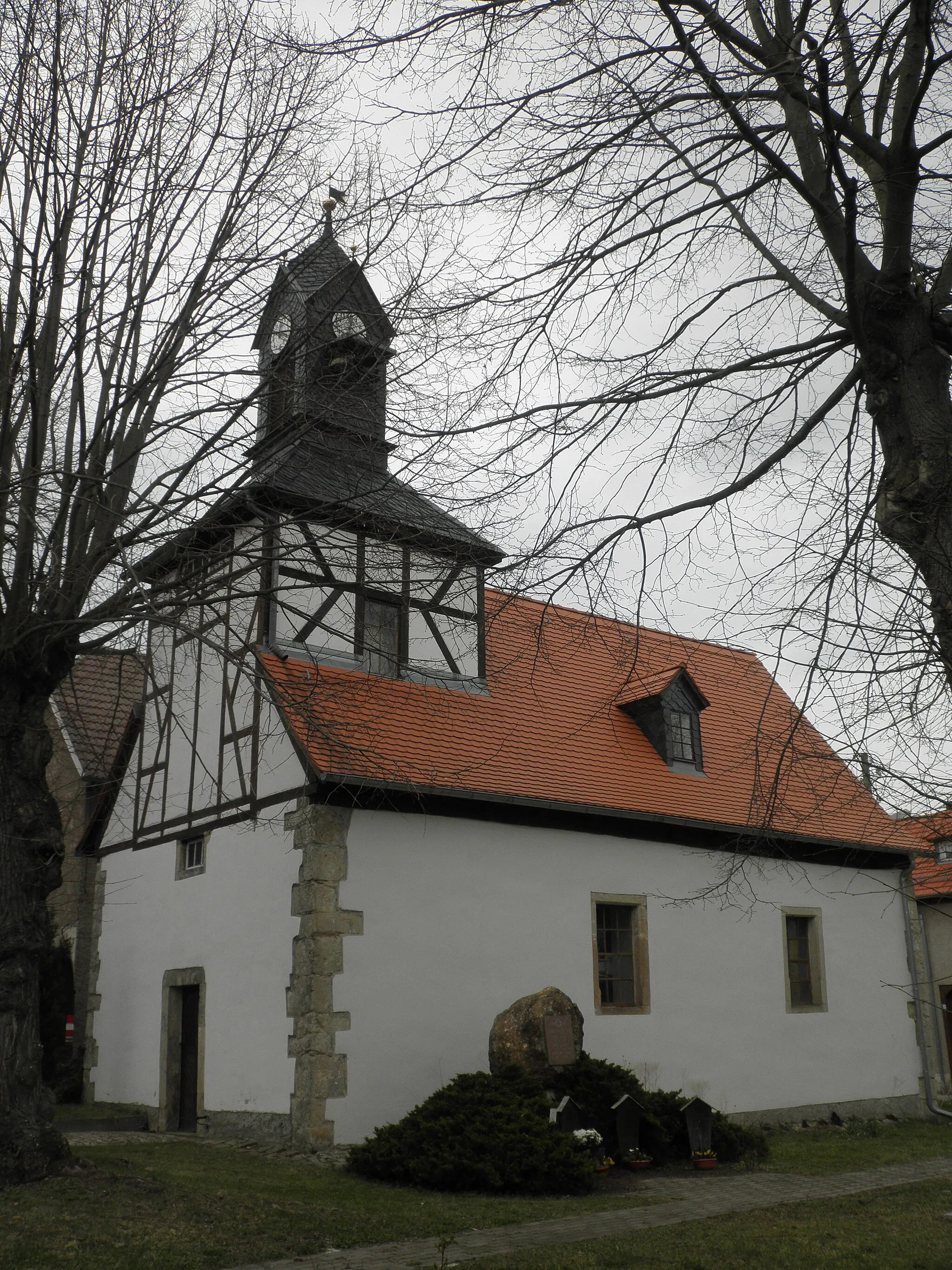 Photo showing: Church in Schoppendorf (Bad Berka) in Thuringia
