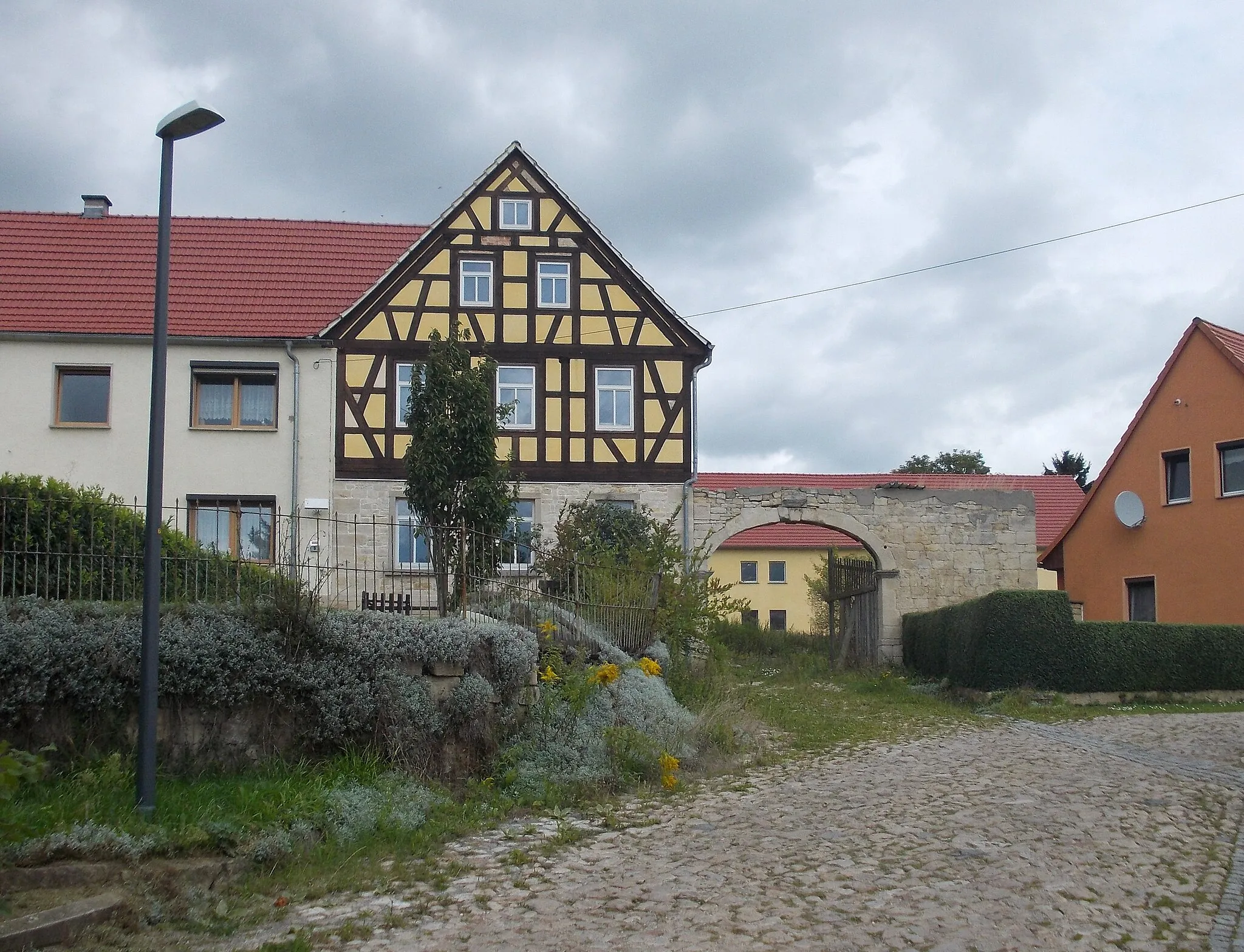 Photo showing: Farmstead in Seidewitz (Molauer Land, district: Burgenlandkreis, Saxony-Anhalt)