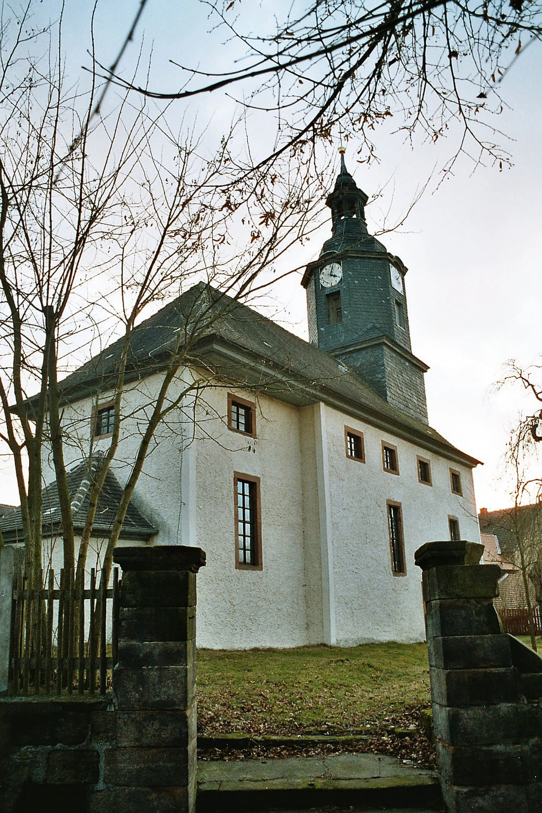 Photo showing: The village church of Ruttersdorf